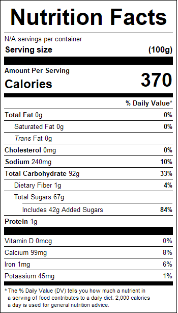 nutrition