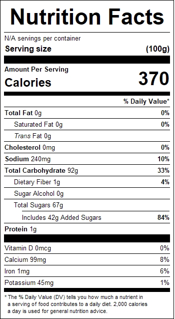 nutrition