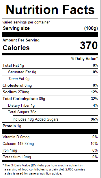 nutrition