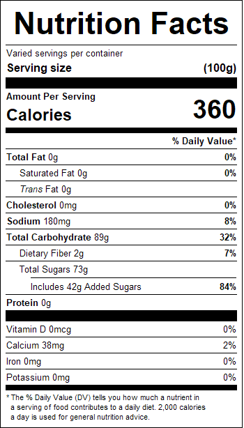 nutrition