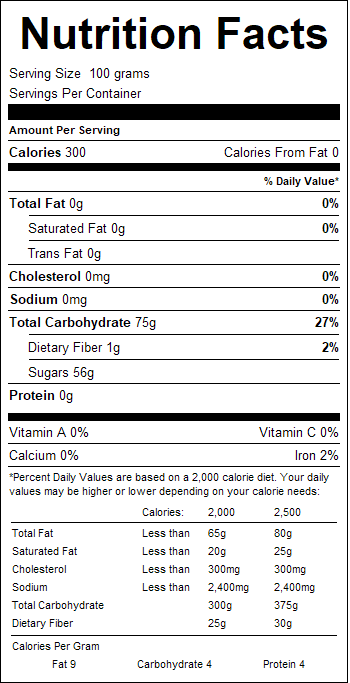 nutrition