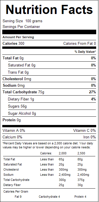 nutrition
