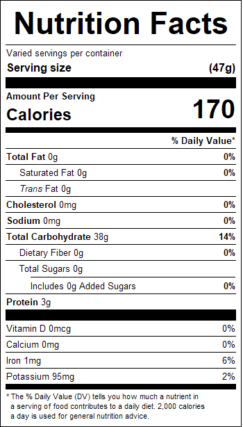nutrition