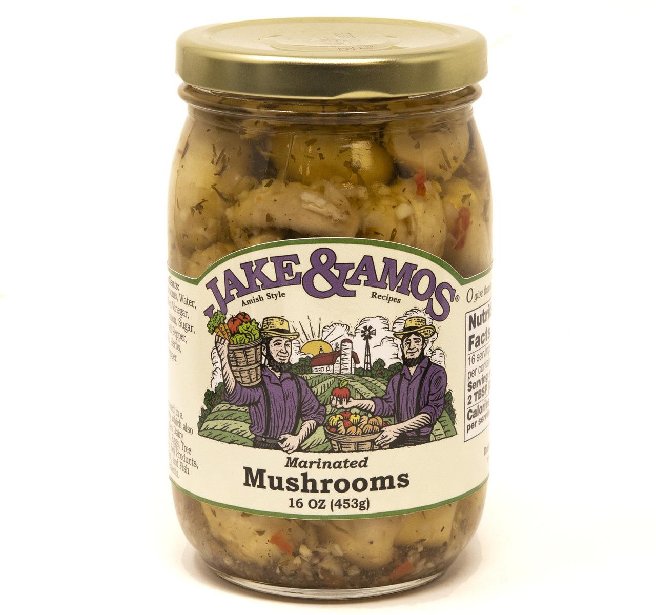 Marinated Mushrooms 12/16oz