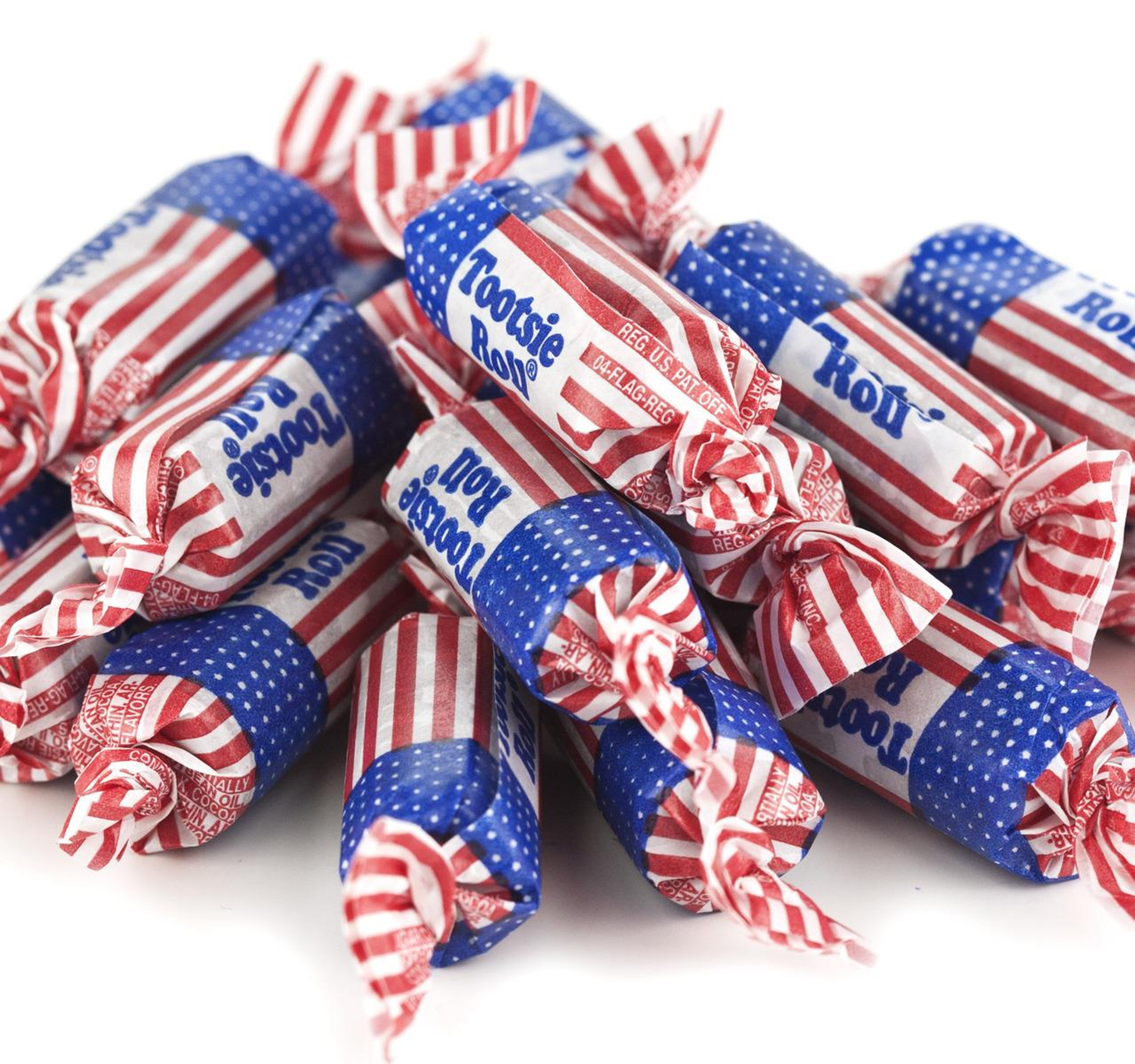 Flag Tootsie Rolls 12/9oz