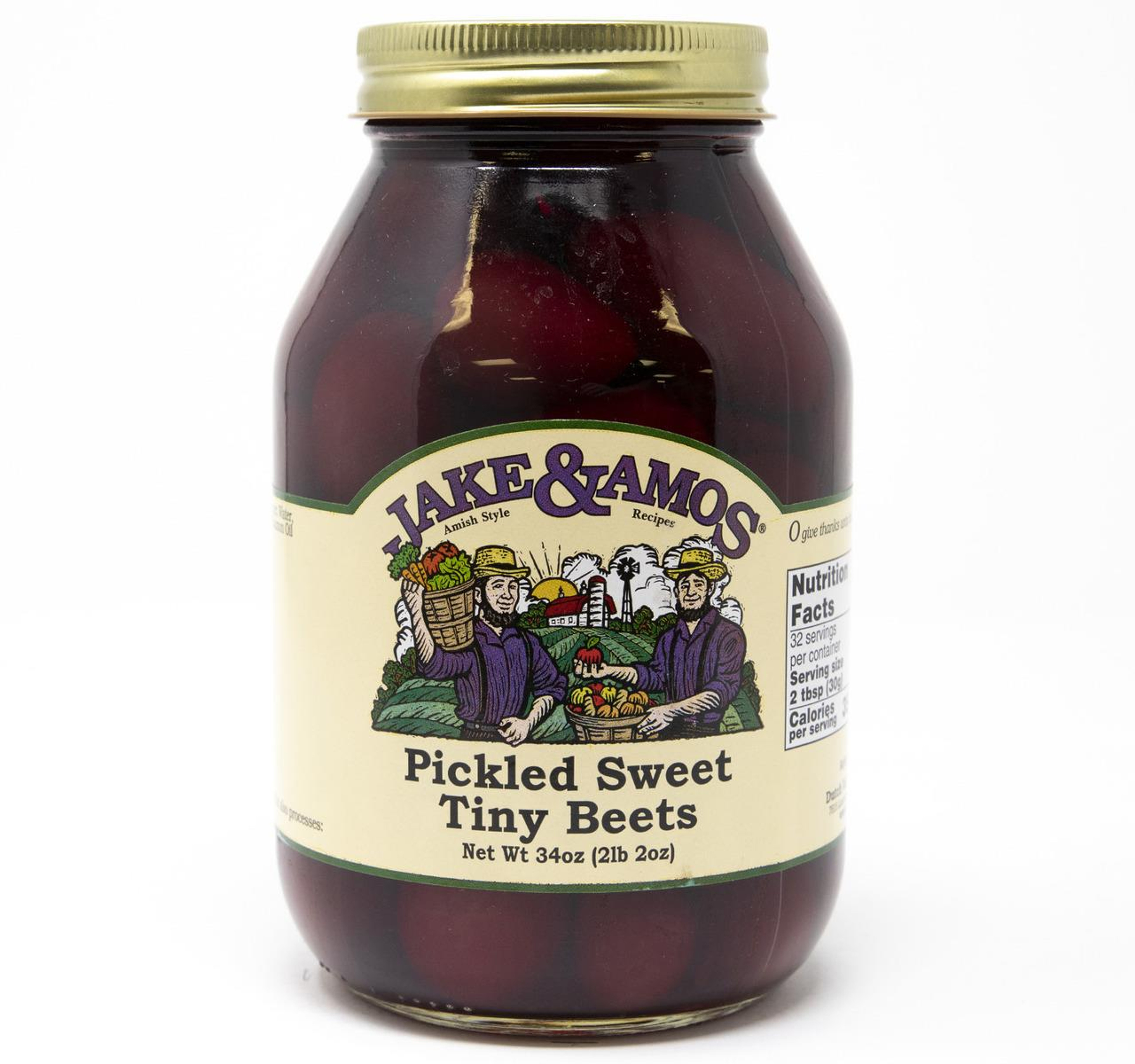 Pickled Sweet Tiny Beets 12/34oz