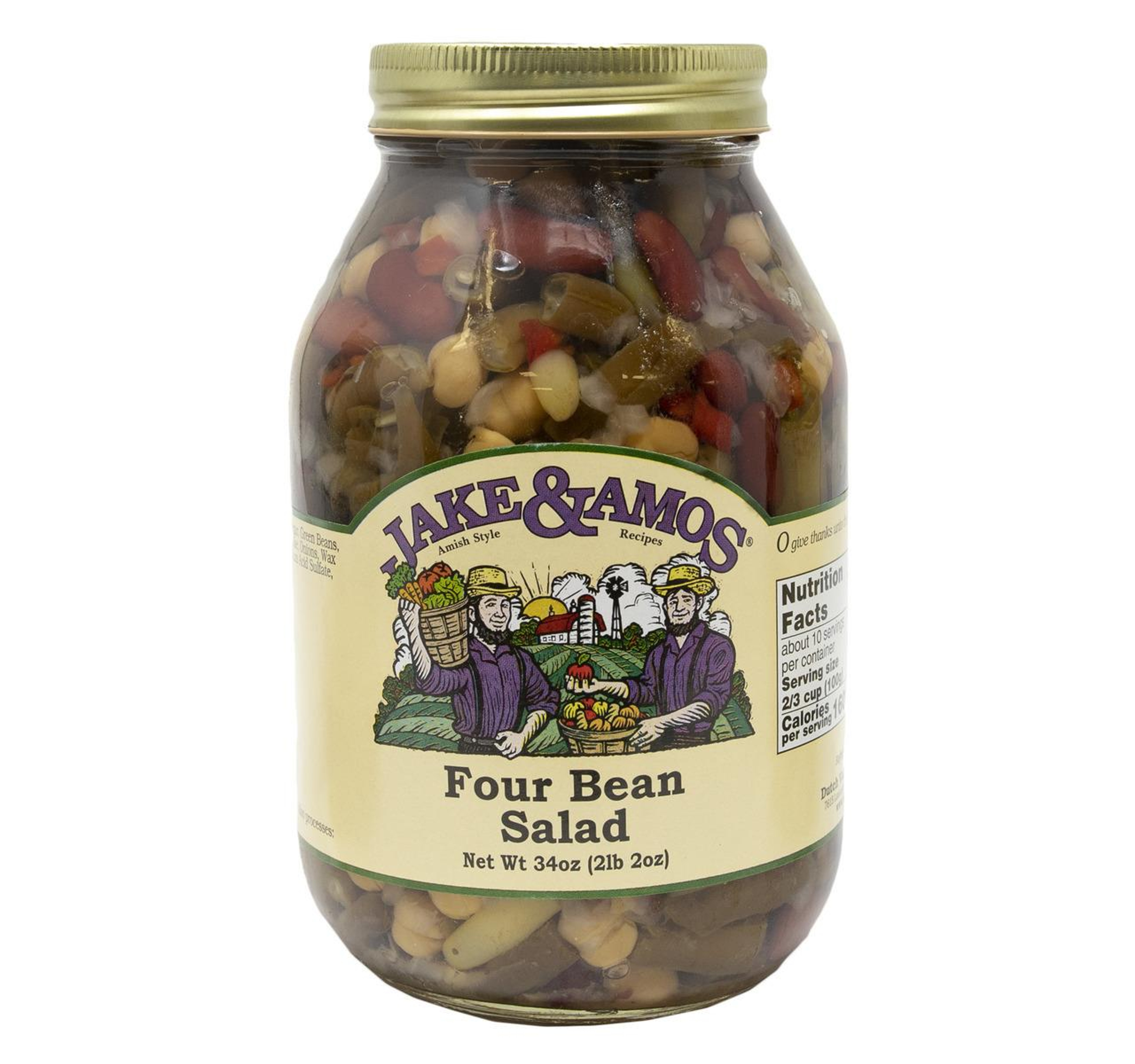 Four Bean Salad 12/34oz