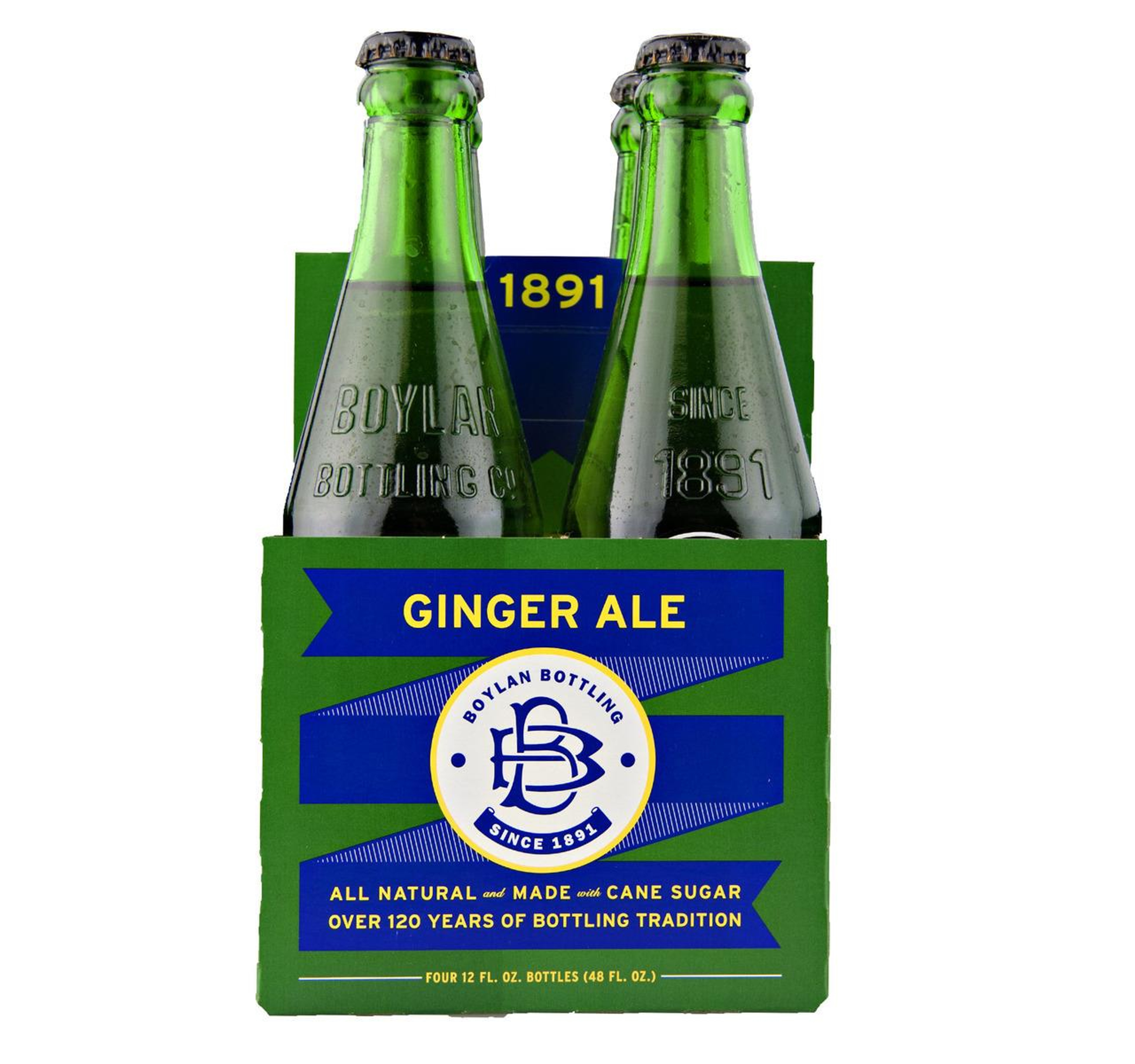 Cane Sugar Soda, Ginger Ale 6/4pk 12oz