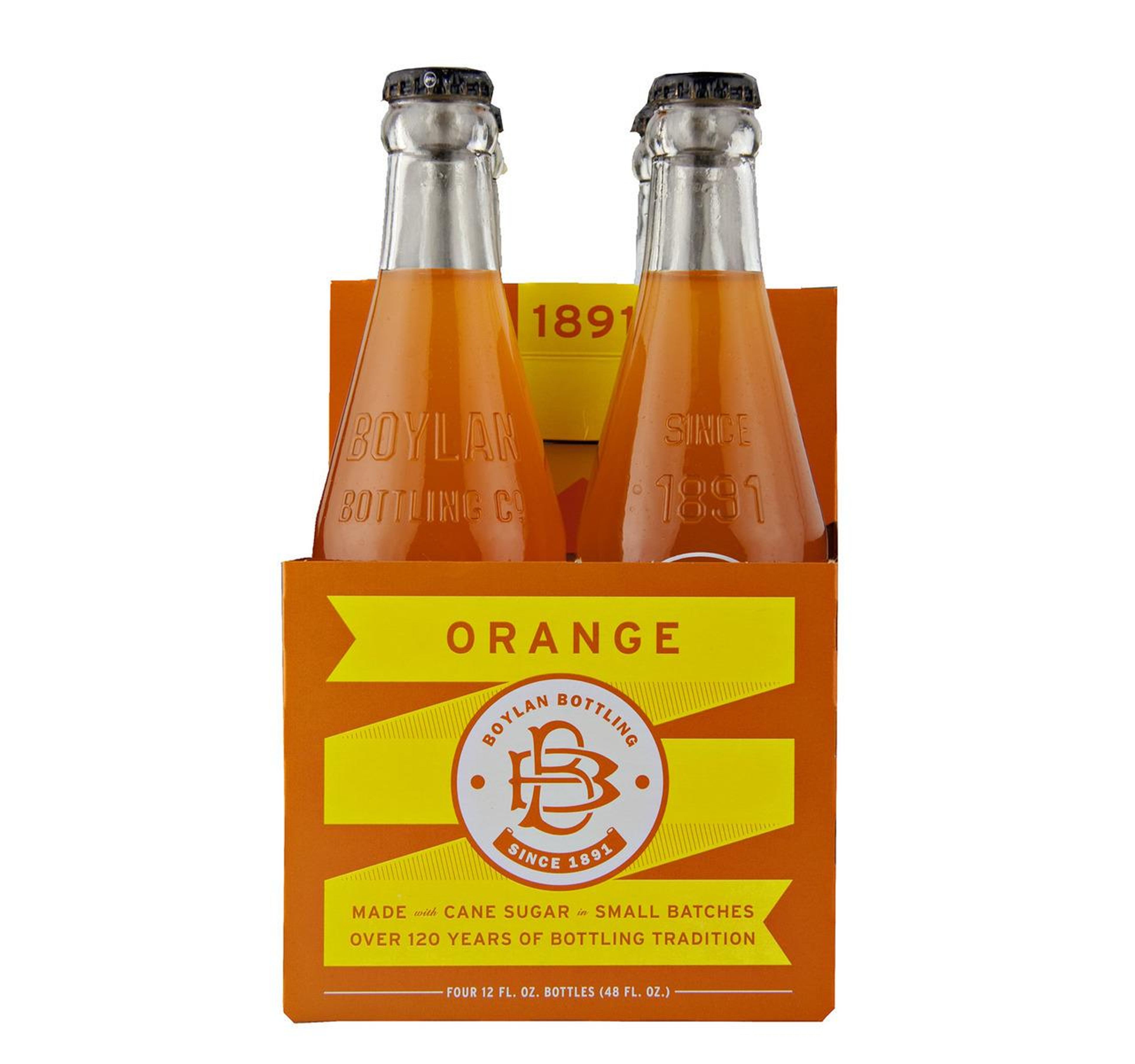 Cane Sugar Soda, Orange 6/4pk 12oz