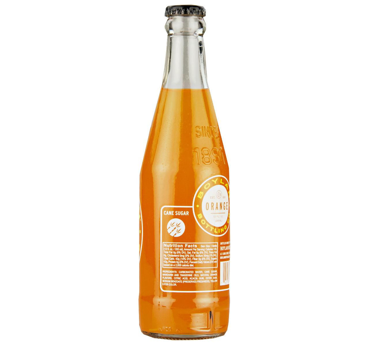 Cane Sugar Soda, Orange 6/4pk 12oz