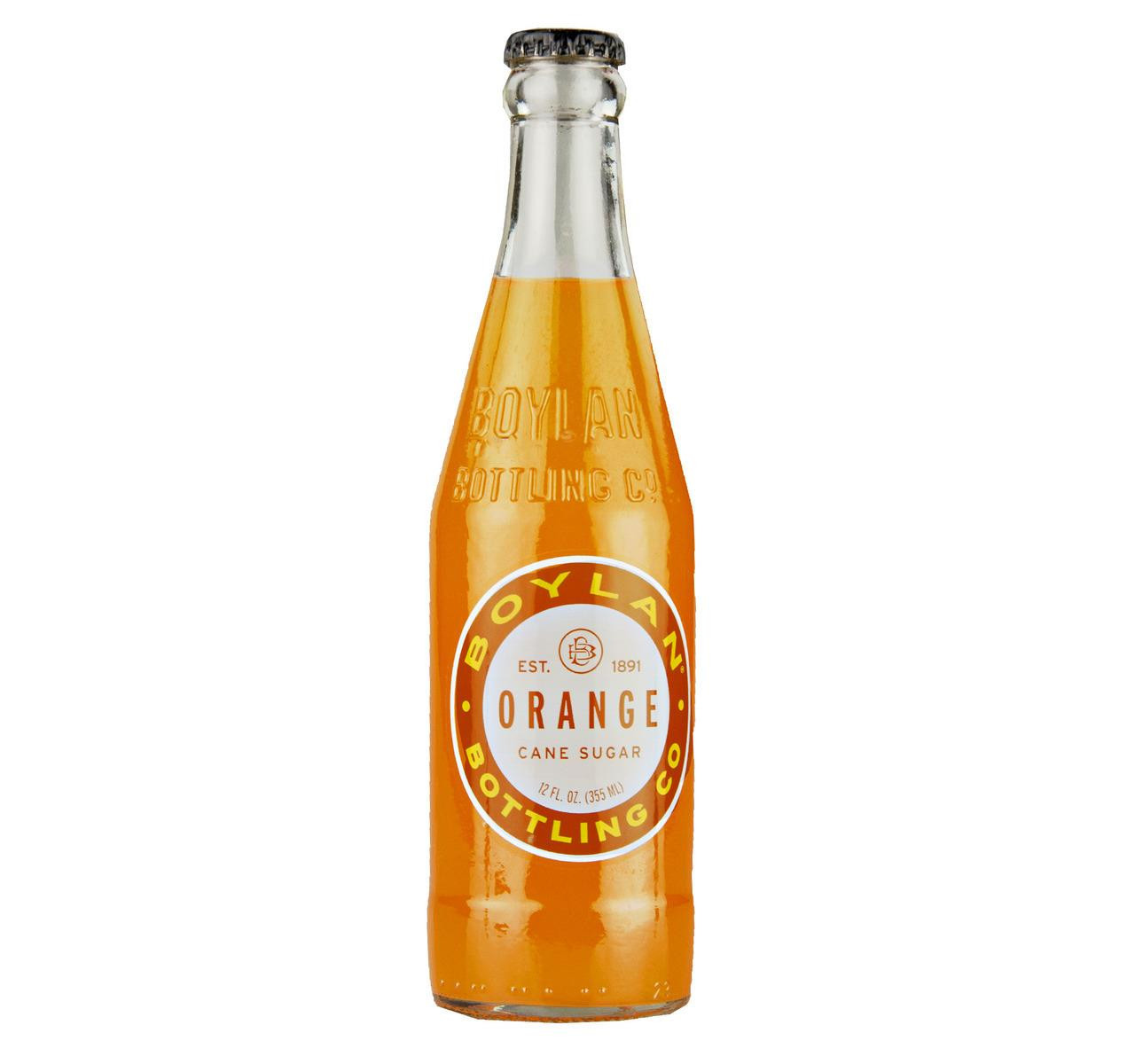 Cane Sugar Soda, Orange 6/4pk 12oz