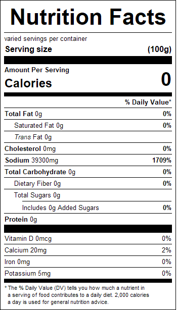 nutrition