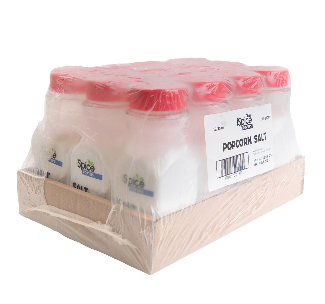 Fine Popcorn Salt 12/1lb