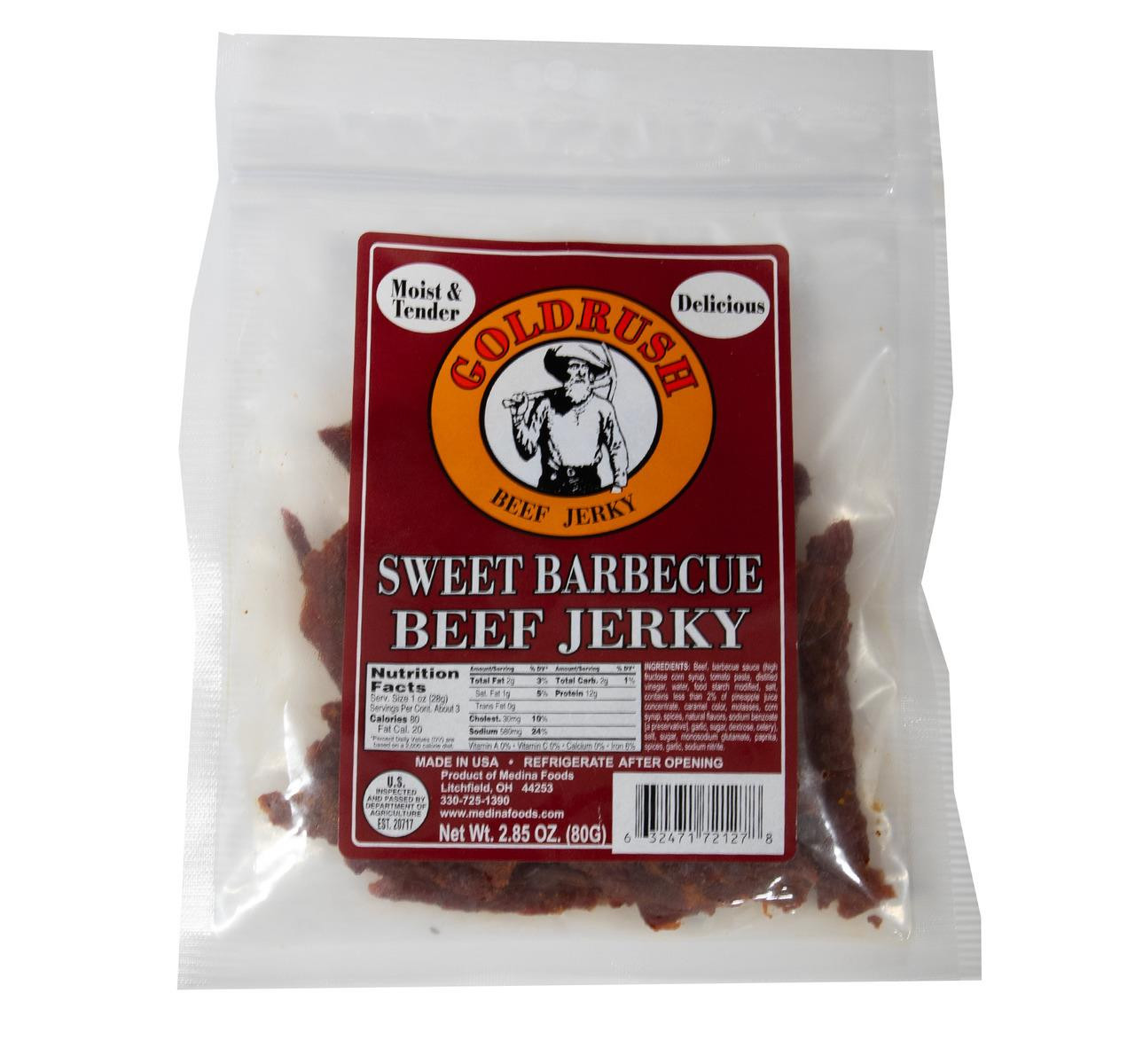 Barbecue Beef Jerky 12/2.85oz