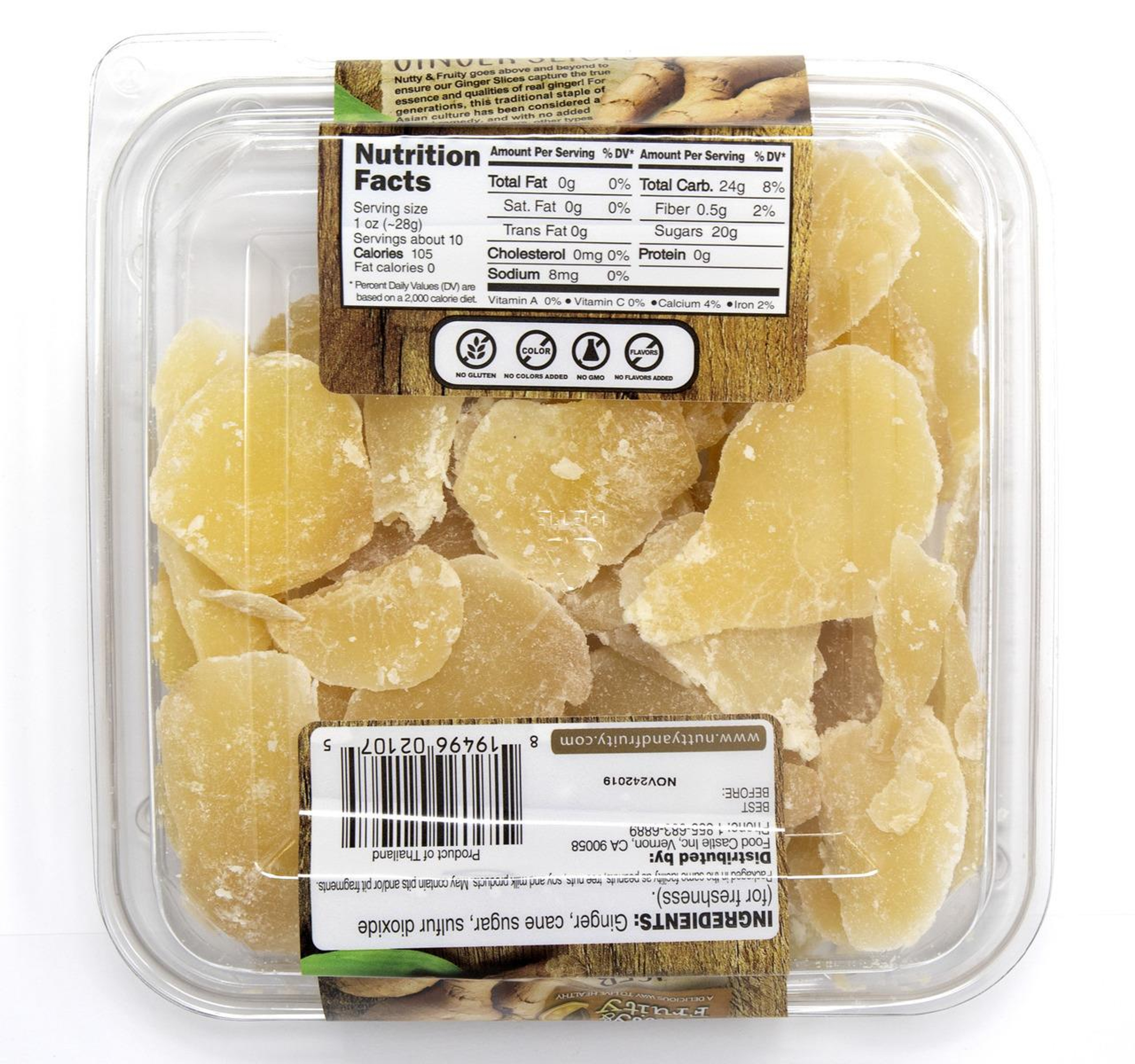 Ginger Slices 7/8oz