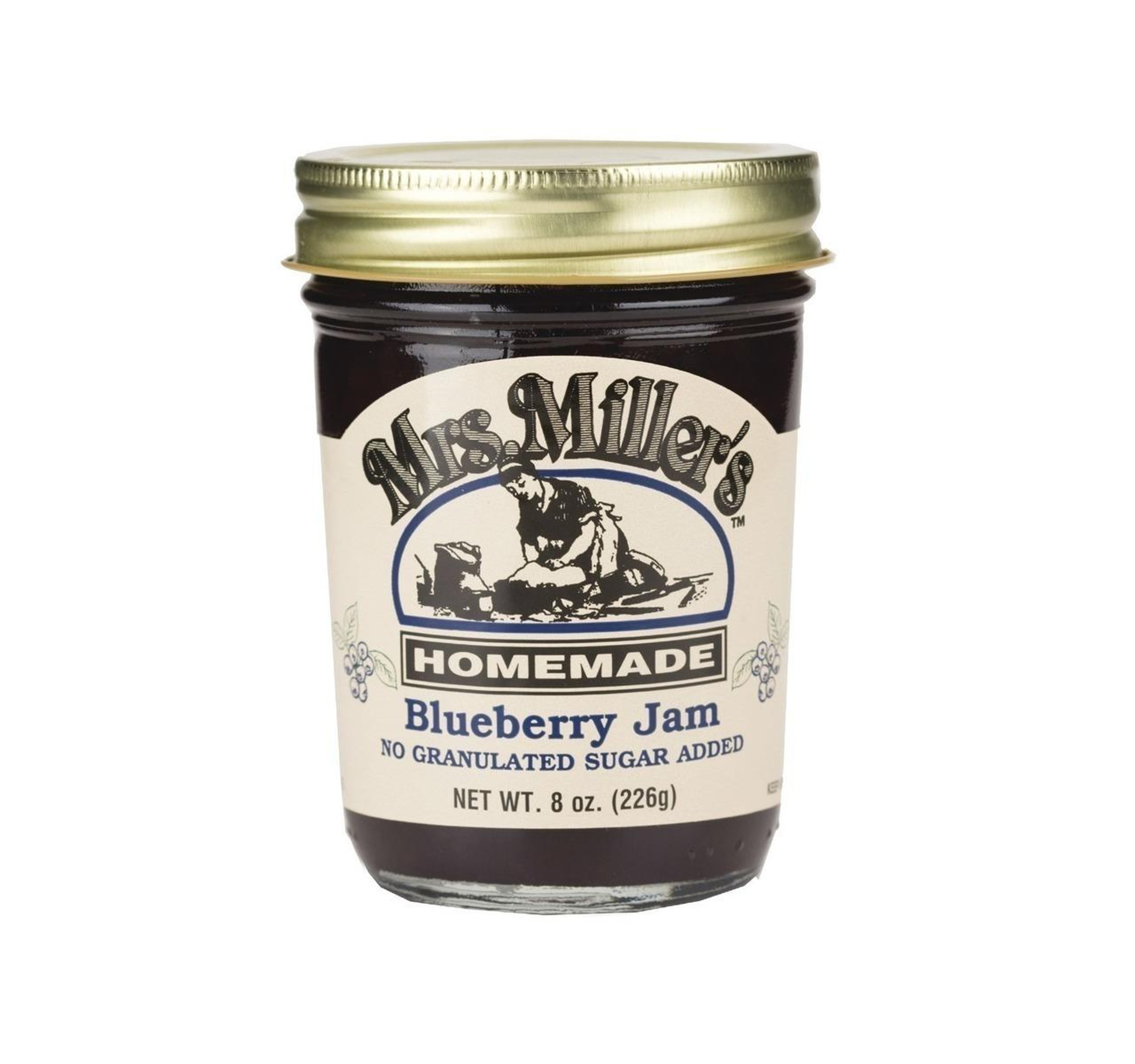 No Sugar Blueberry Jam 12/8oz