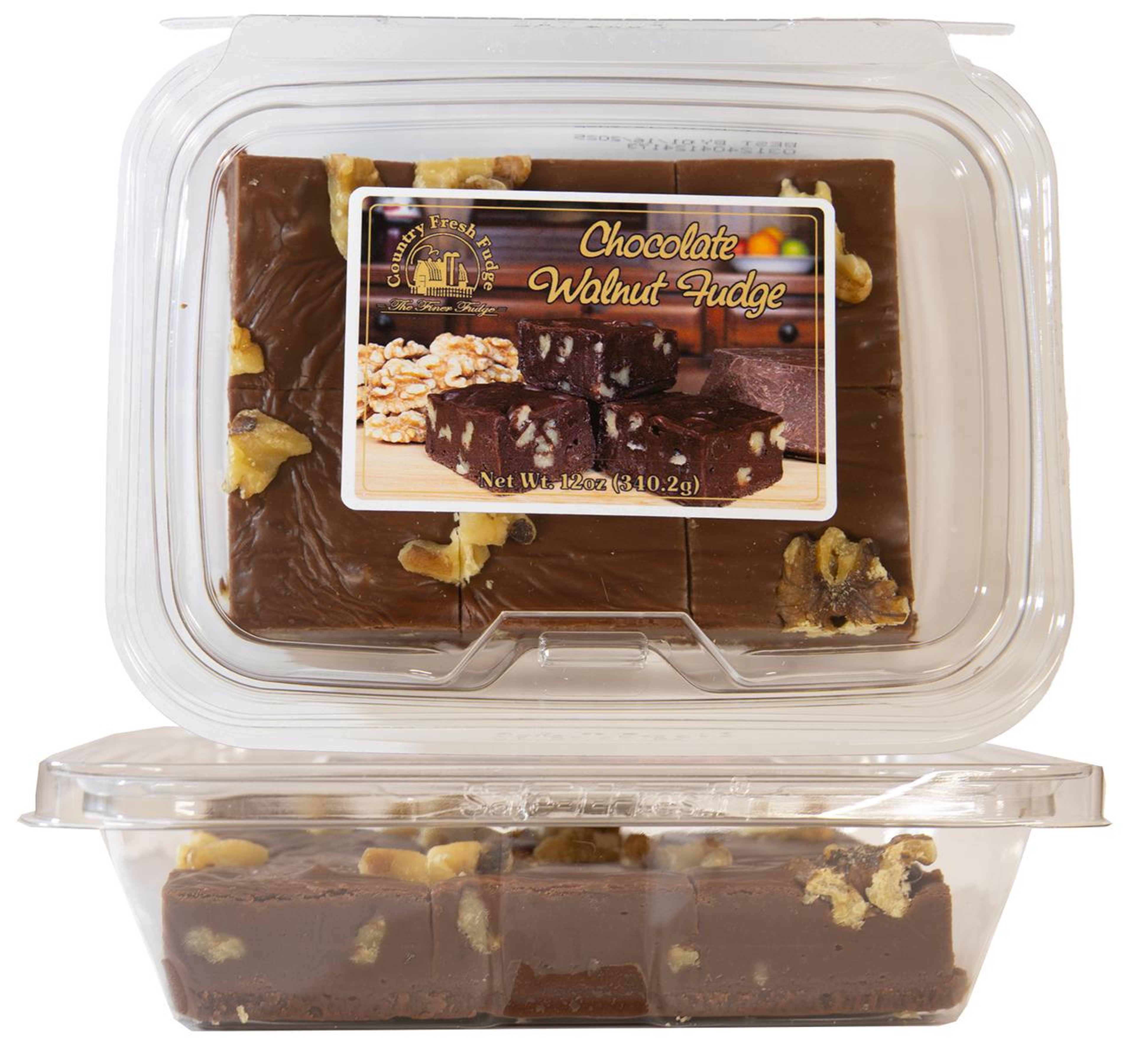 Chocolate Walnut Fudge 8/12oz