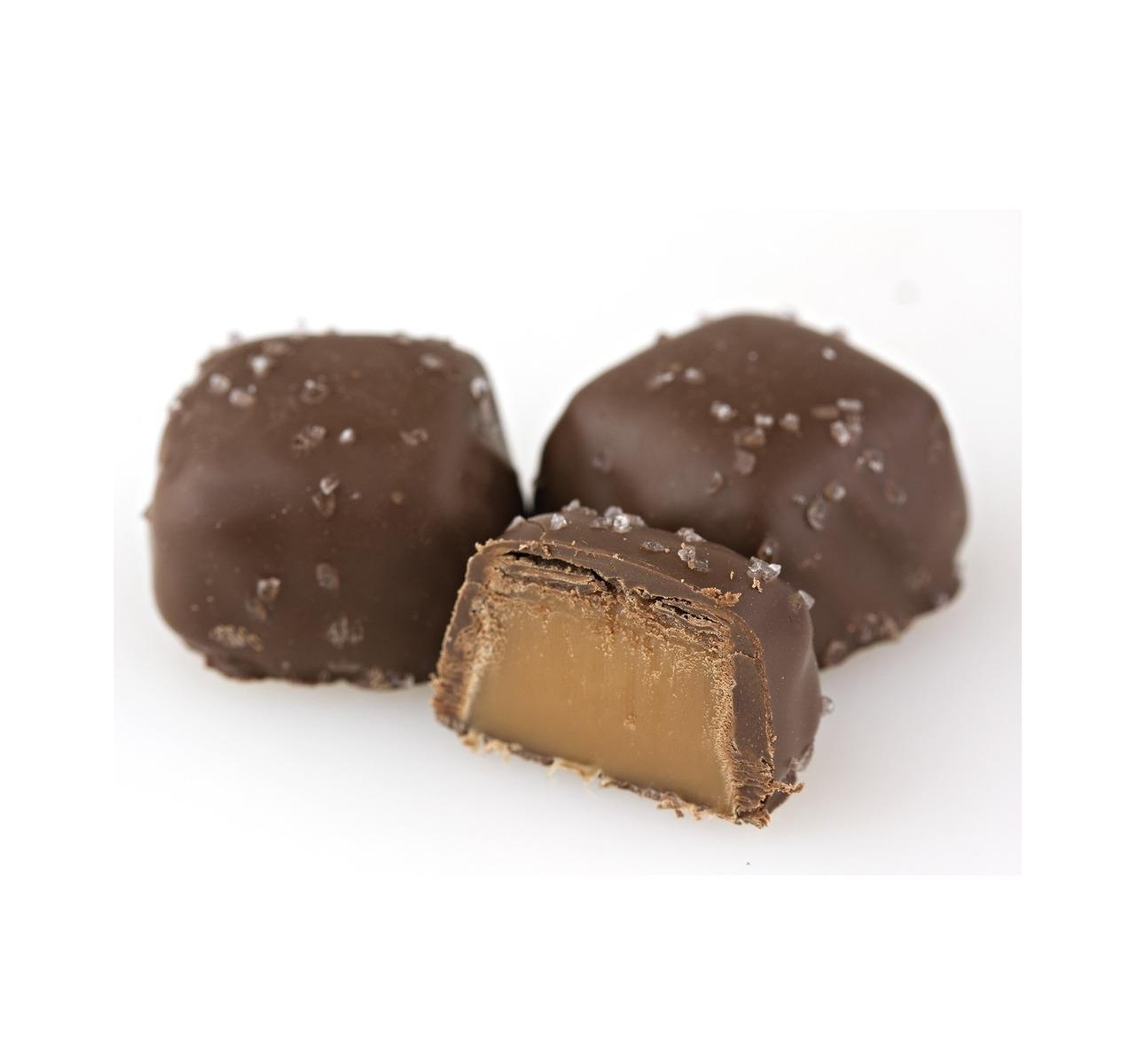 Milk Chocolate Sea Salt Caramels, Sugar Free 6lb
