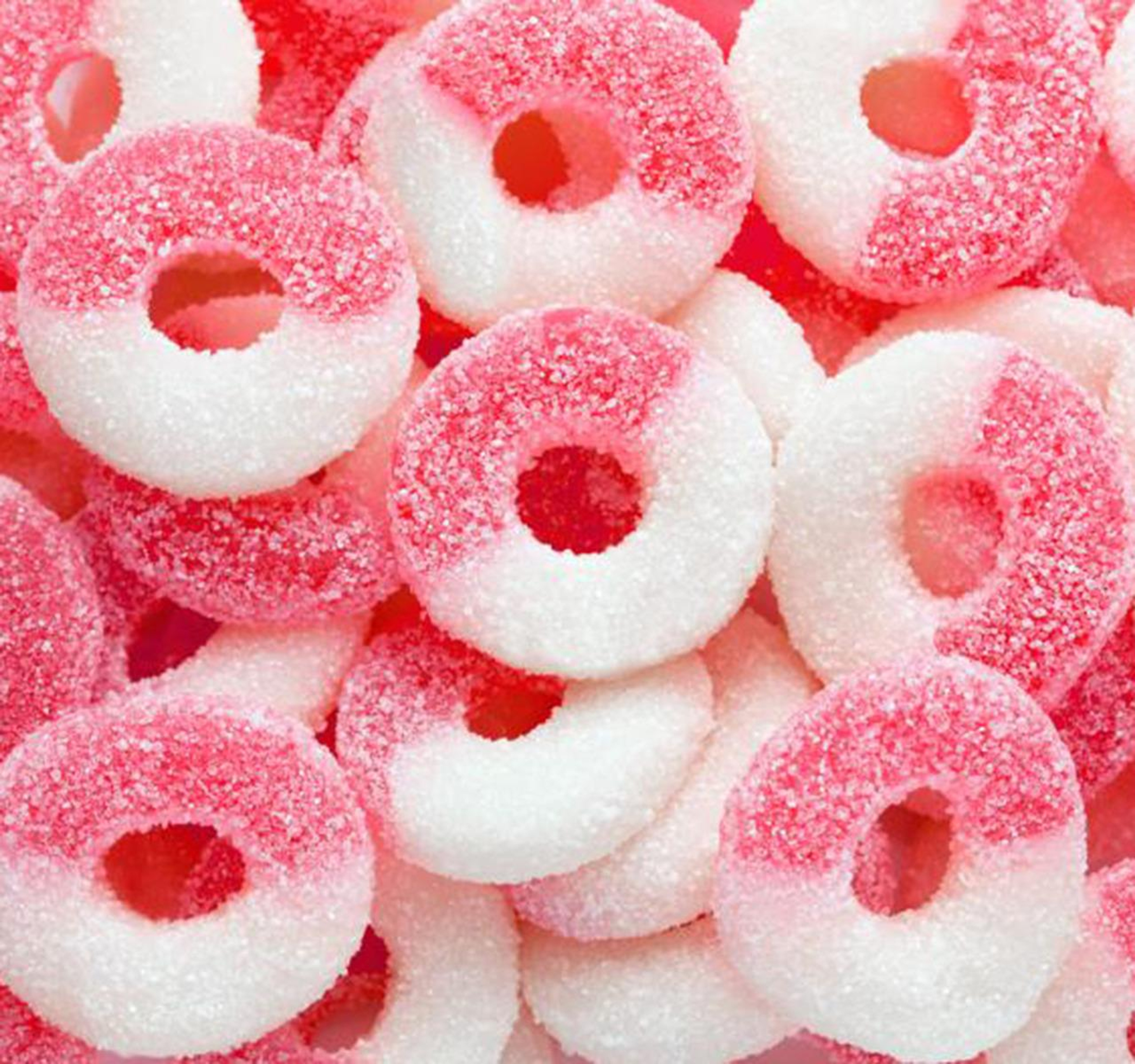 Watermelon Gummi Rings 4/4.5lb