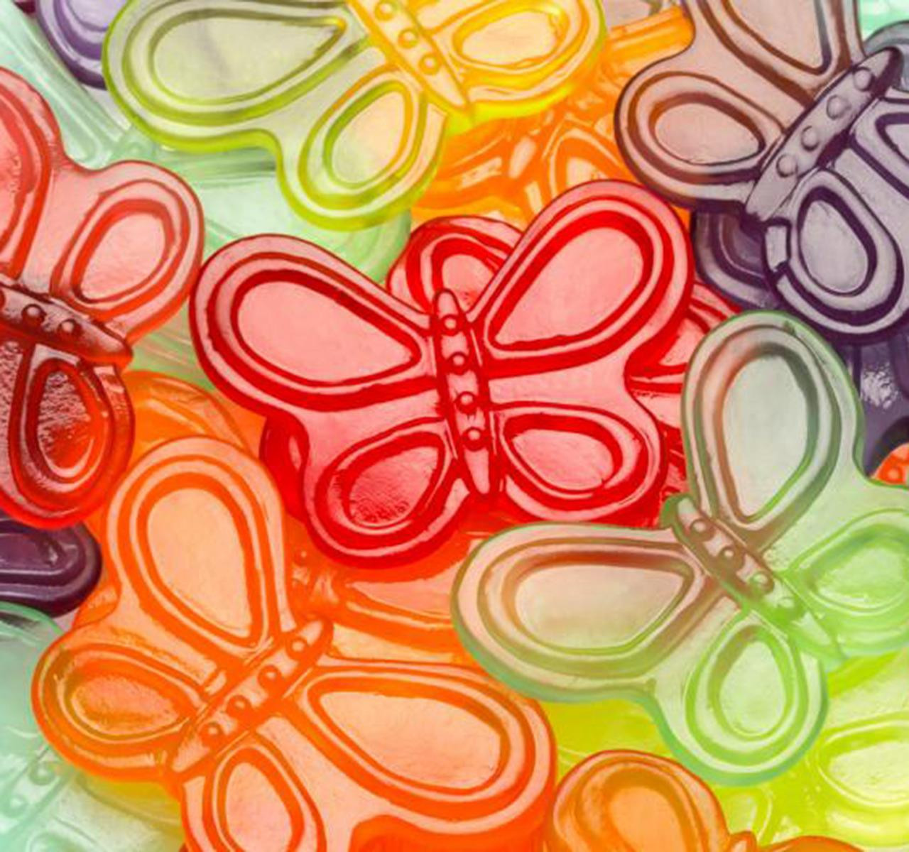 Gummi Butterflies 4/5lb
