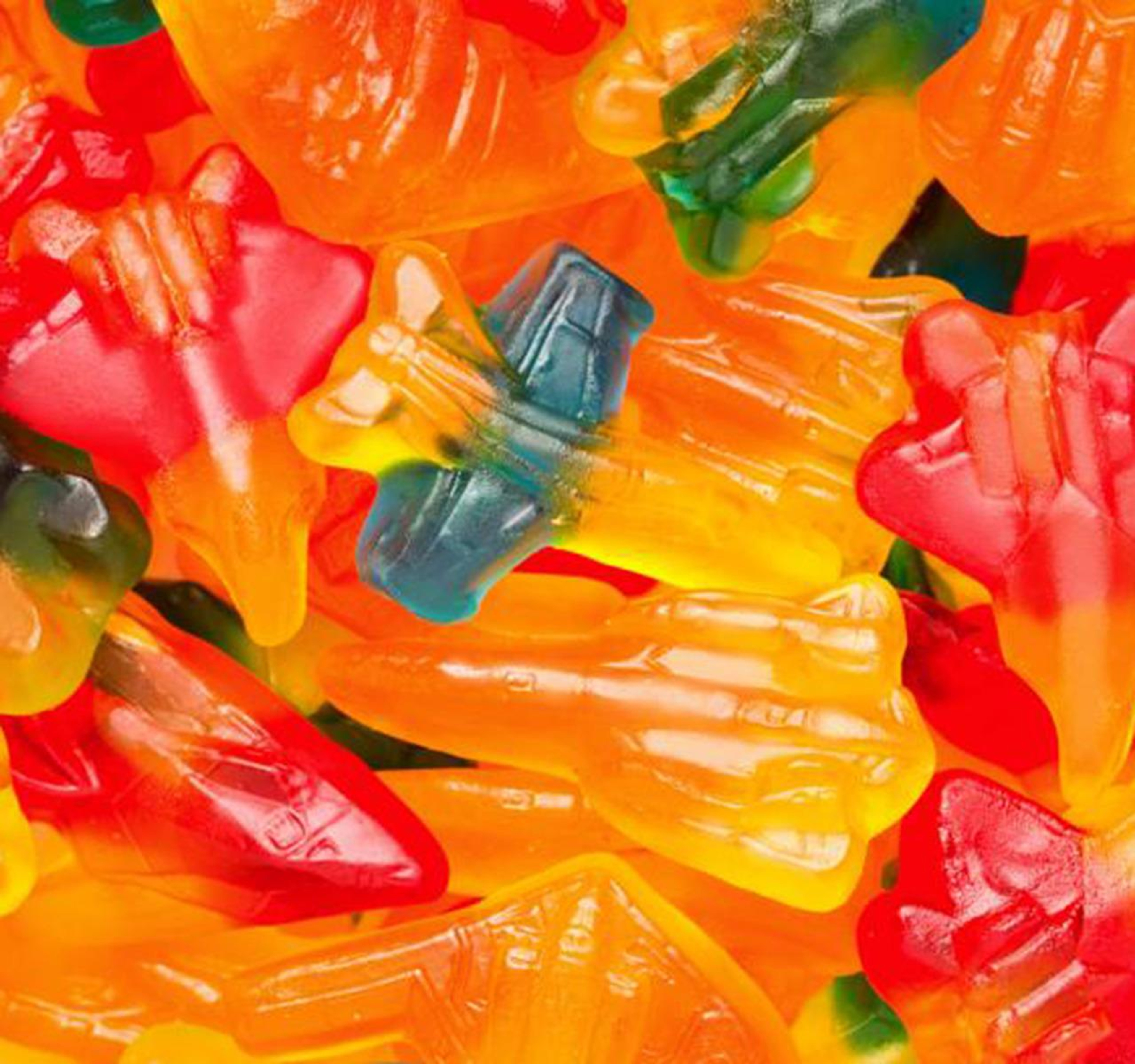 Assorted Gummi Jet Fighters 4/5lb