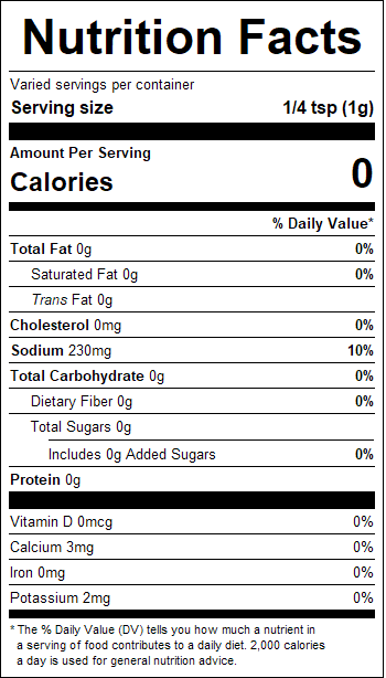 nutrition