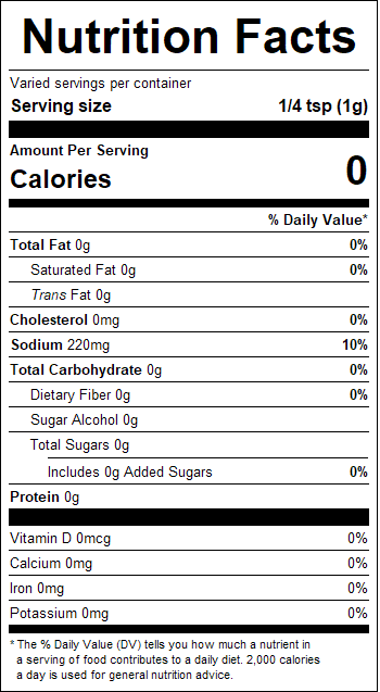nutrition