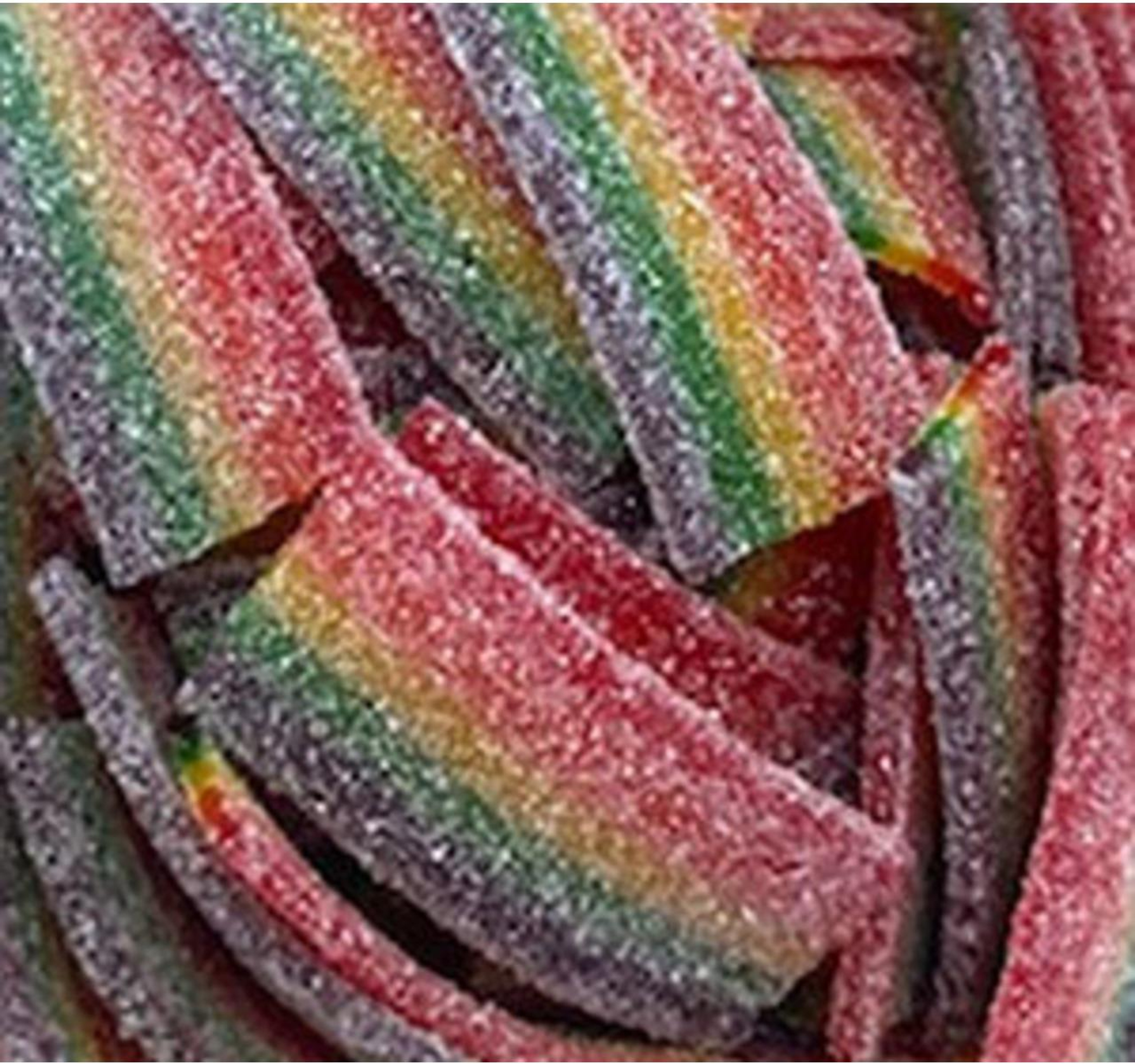 Mini Sour Rainbow Belts 12/2.2lb