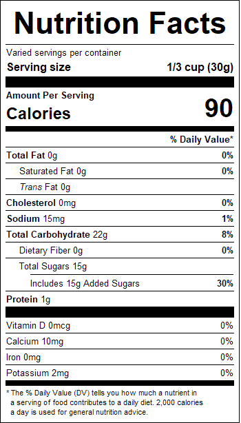 nutrition