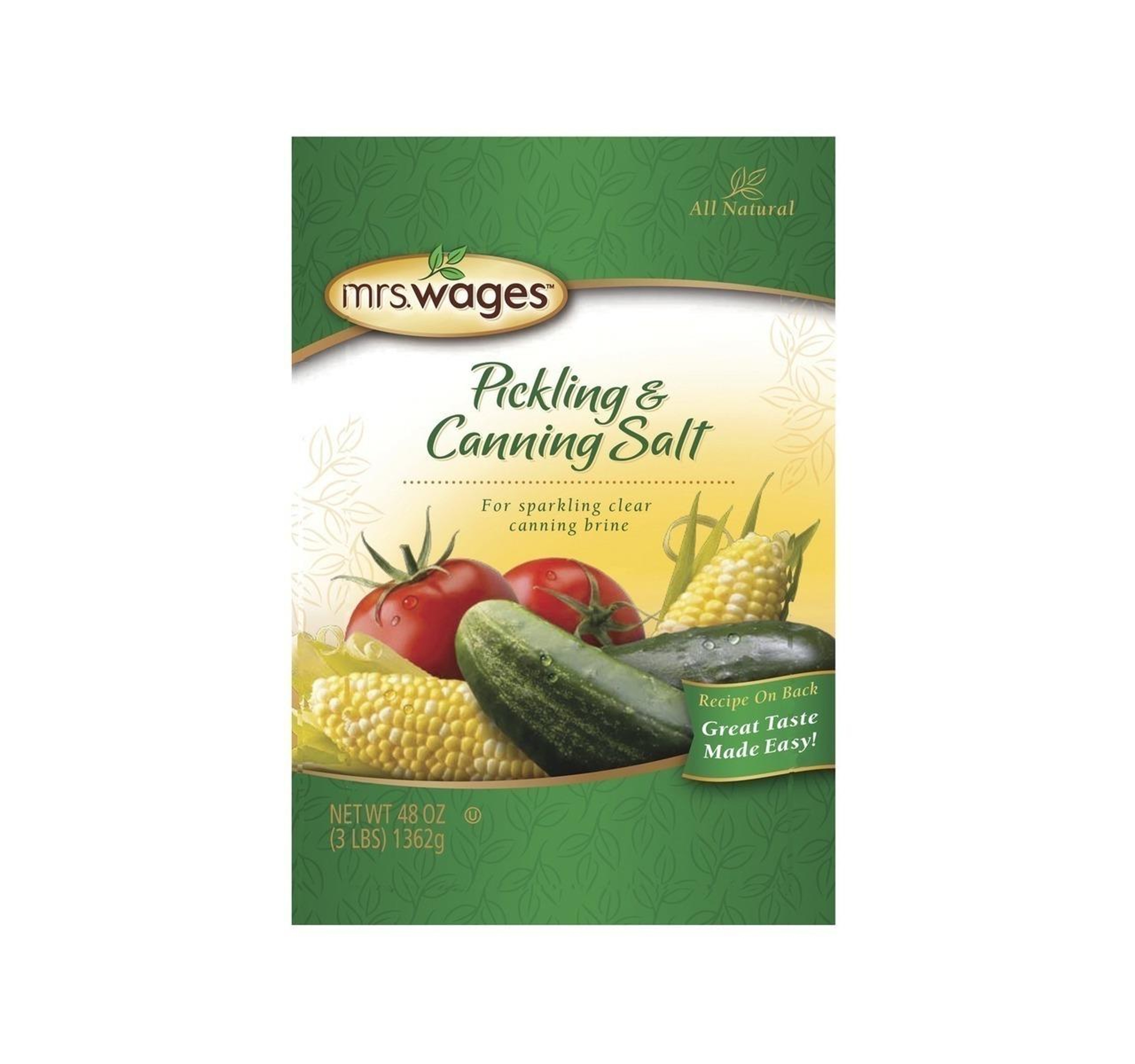 Pickling & Canning Salt 6/3lb