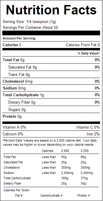 nutrition