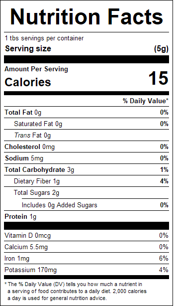 nutrition