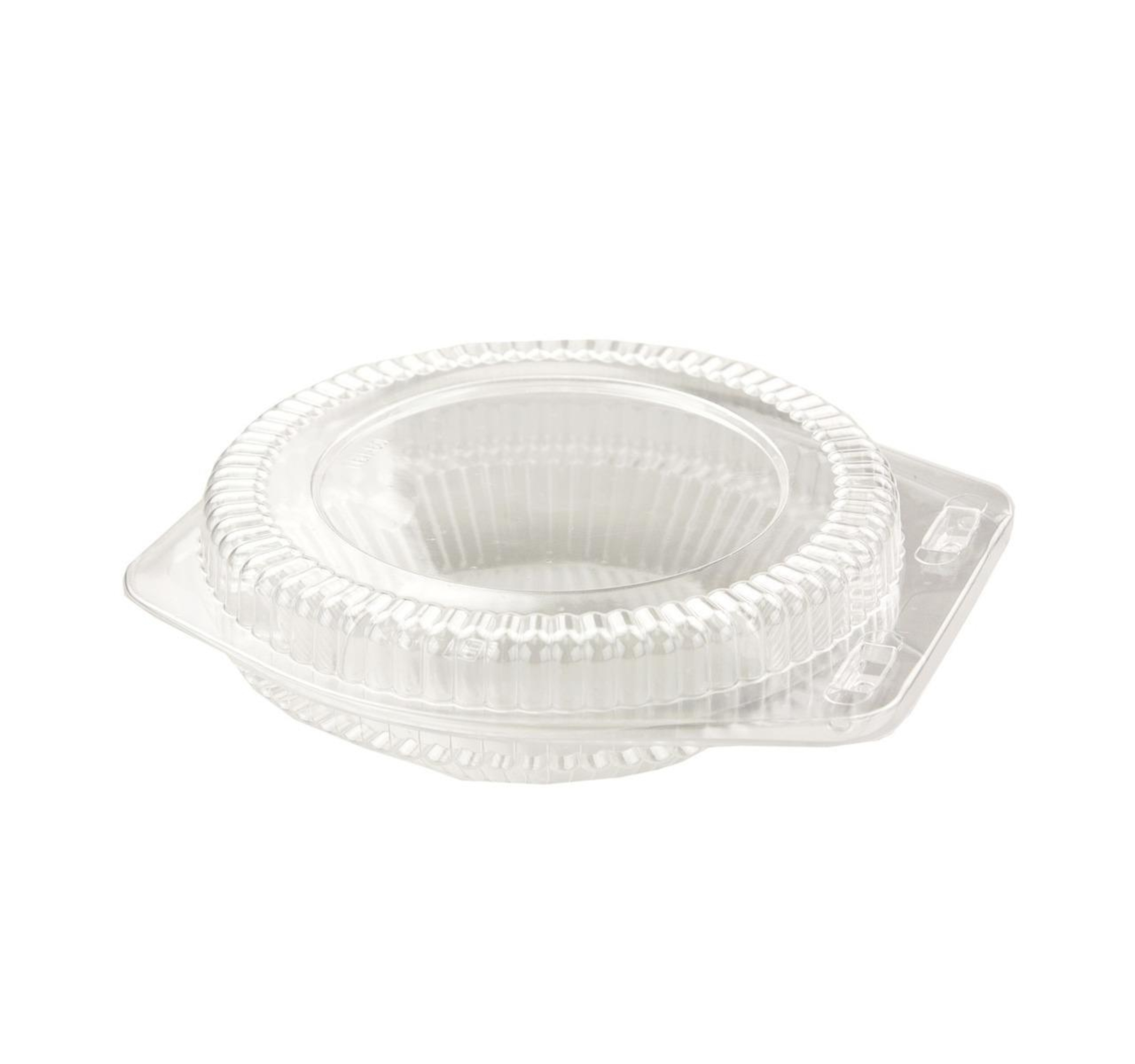 6" Hinge Pie Container #LBH601 2" Low Dome 350ct