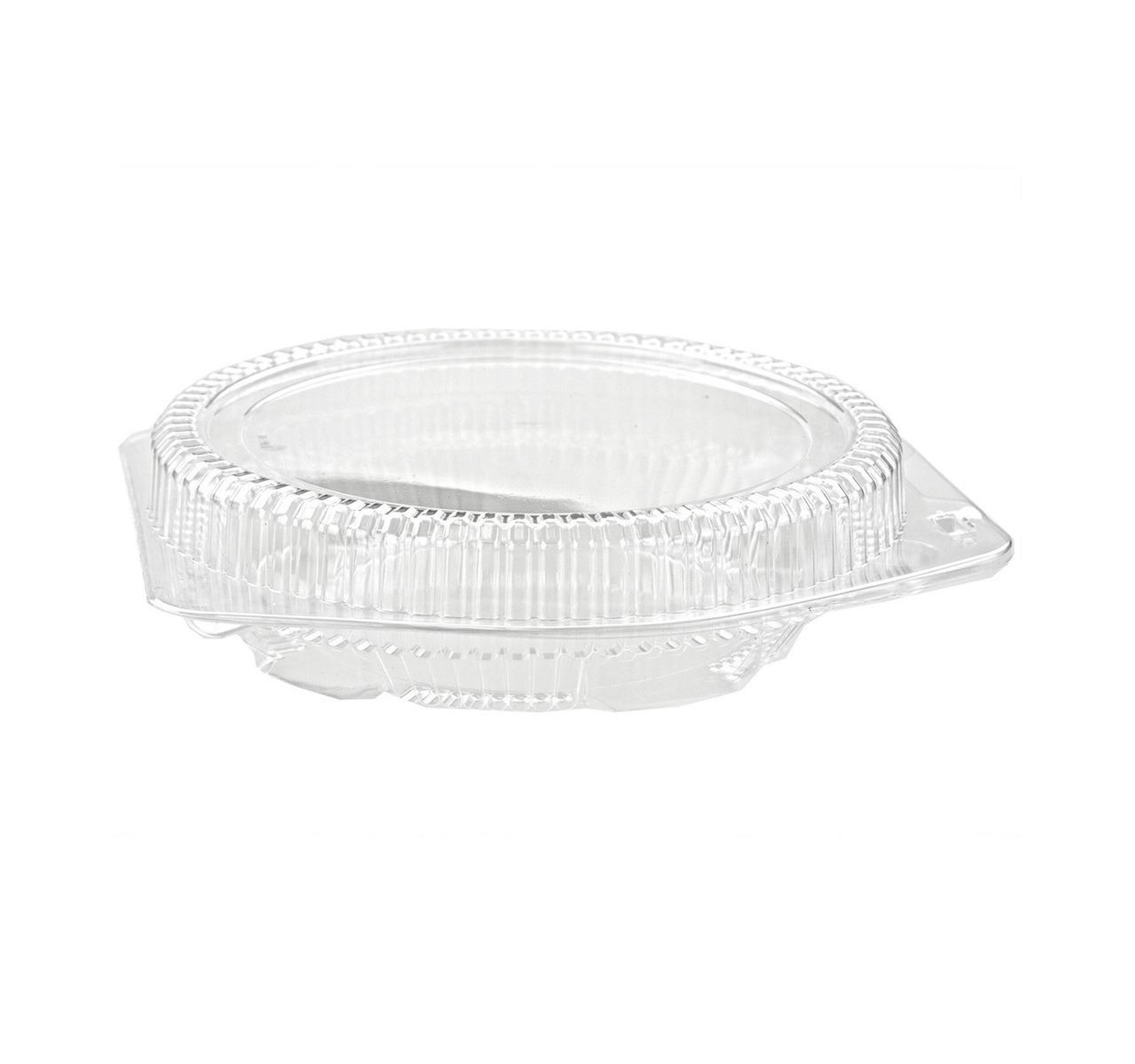 10" Hinge Pie Container #LBH111 2.5" Low Dome 100ct