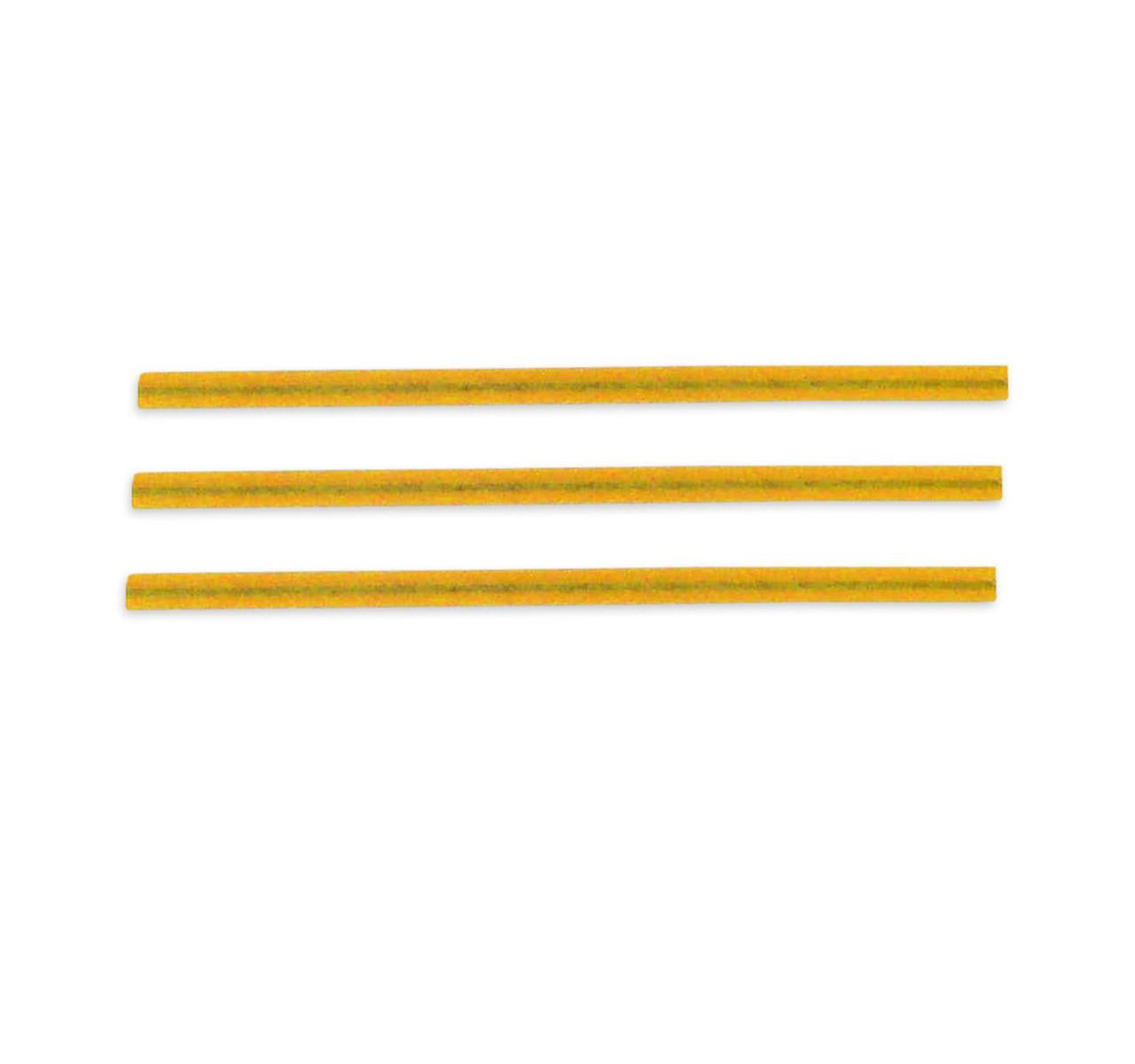 4" Yellow Bag Ties 2000ct