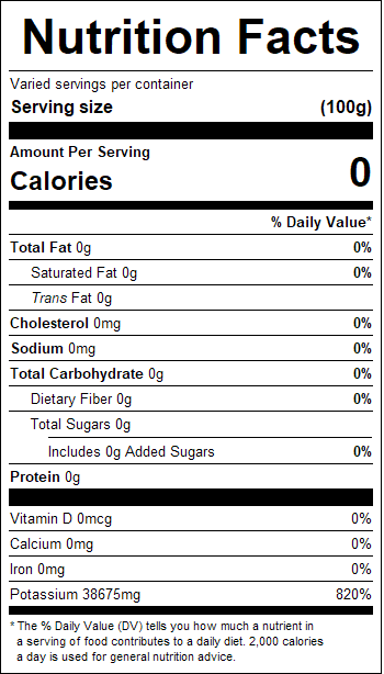 nutrition