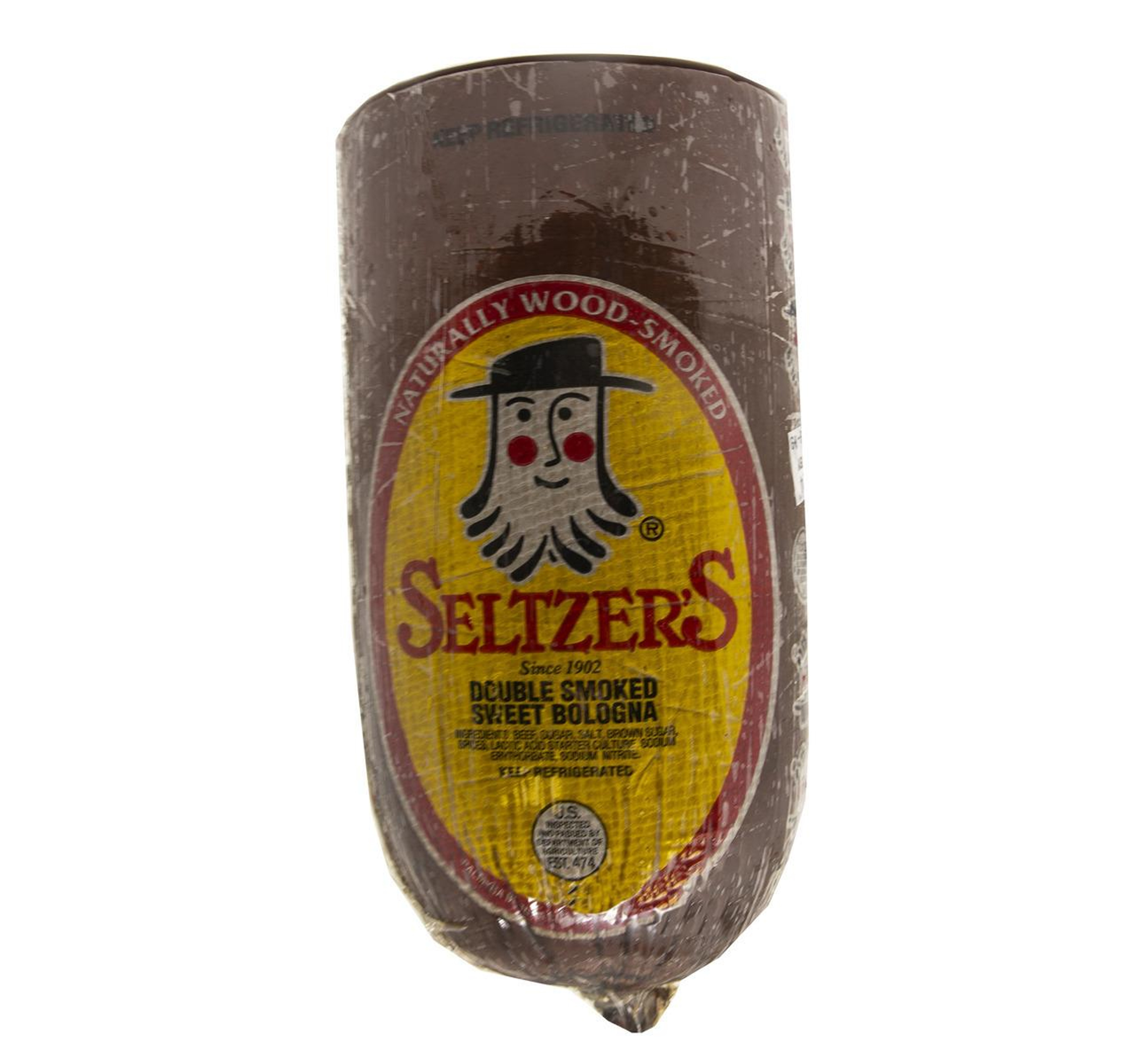 Double Smoked Sweet Bologna Halves 2/4.5lb