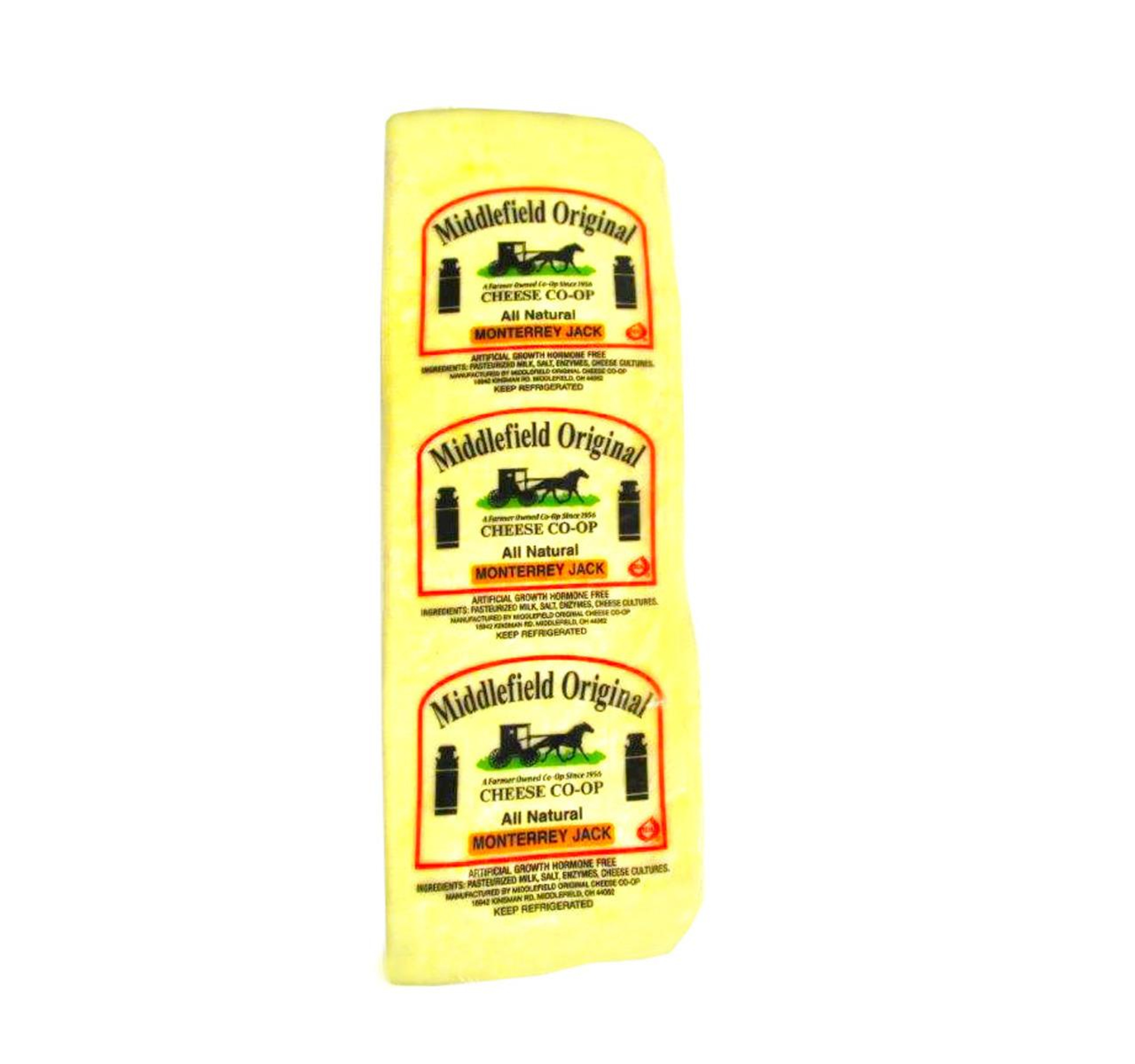 Monterey Jack Cheese 2/5lb