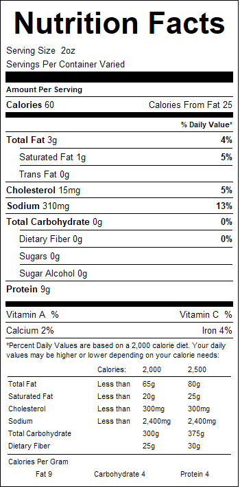 nutrition