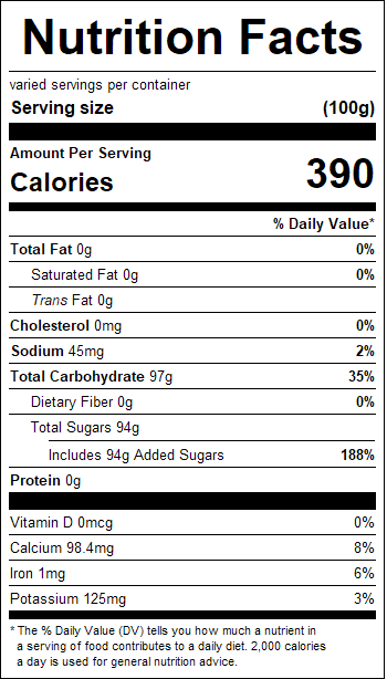 nutrition