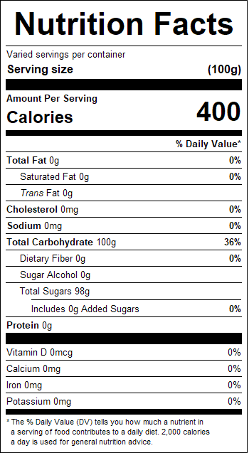 nutrition
