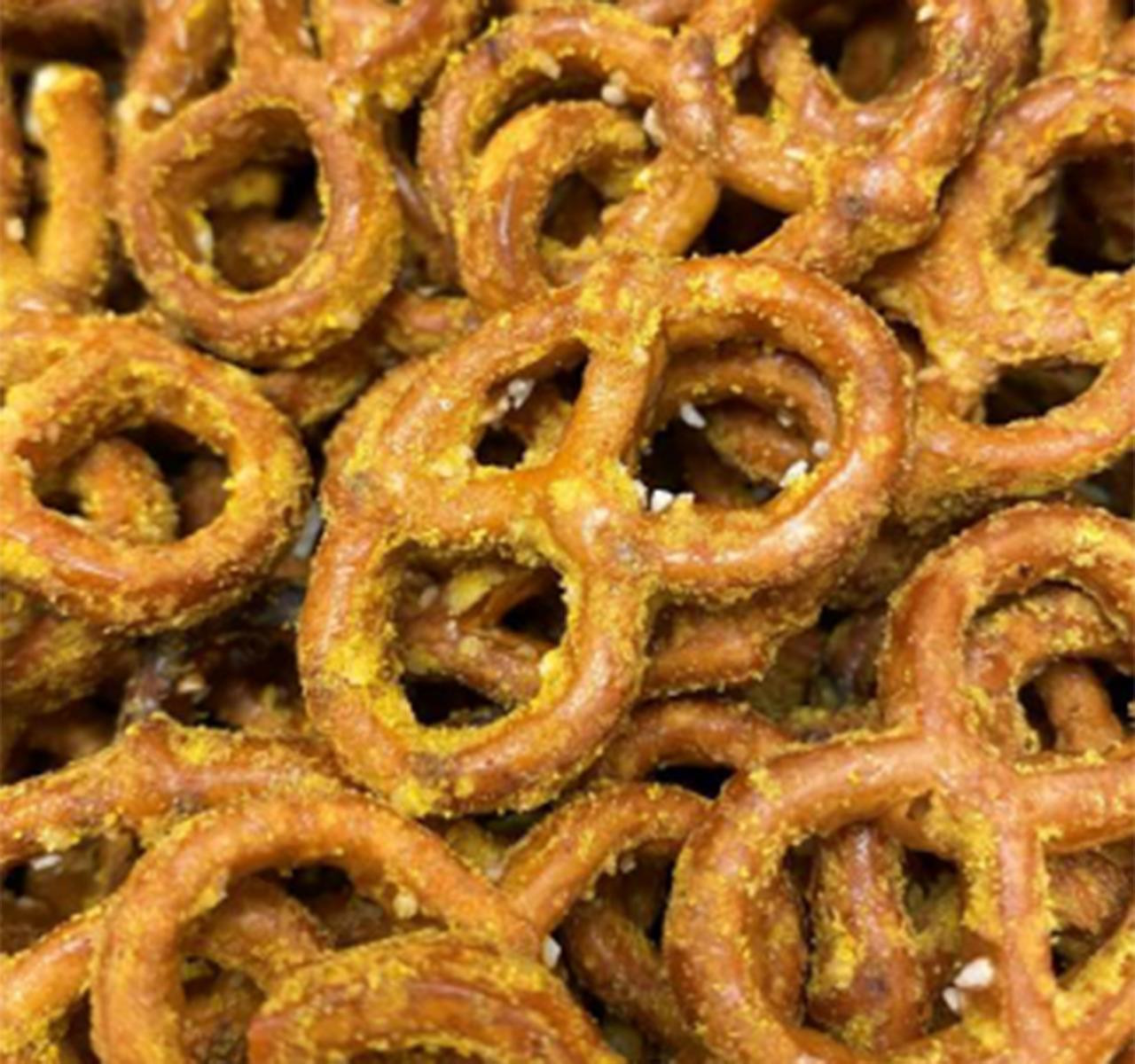 Mini Mustard Pretzels 8lb