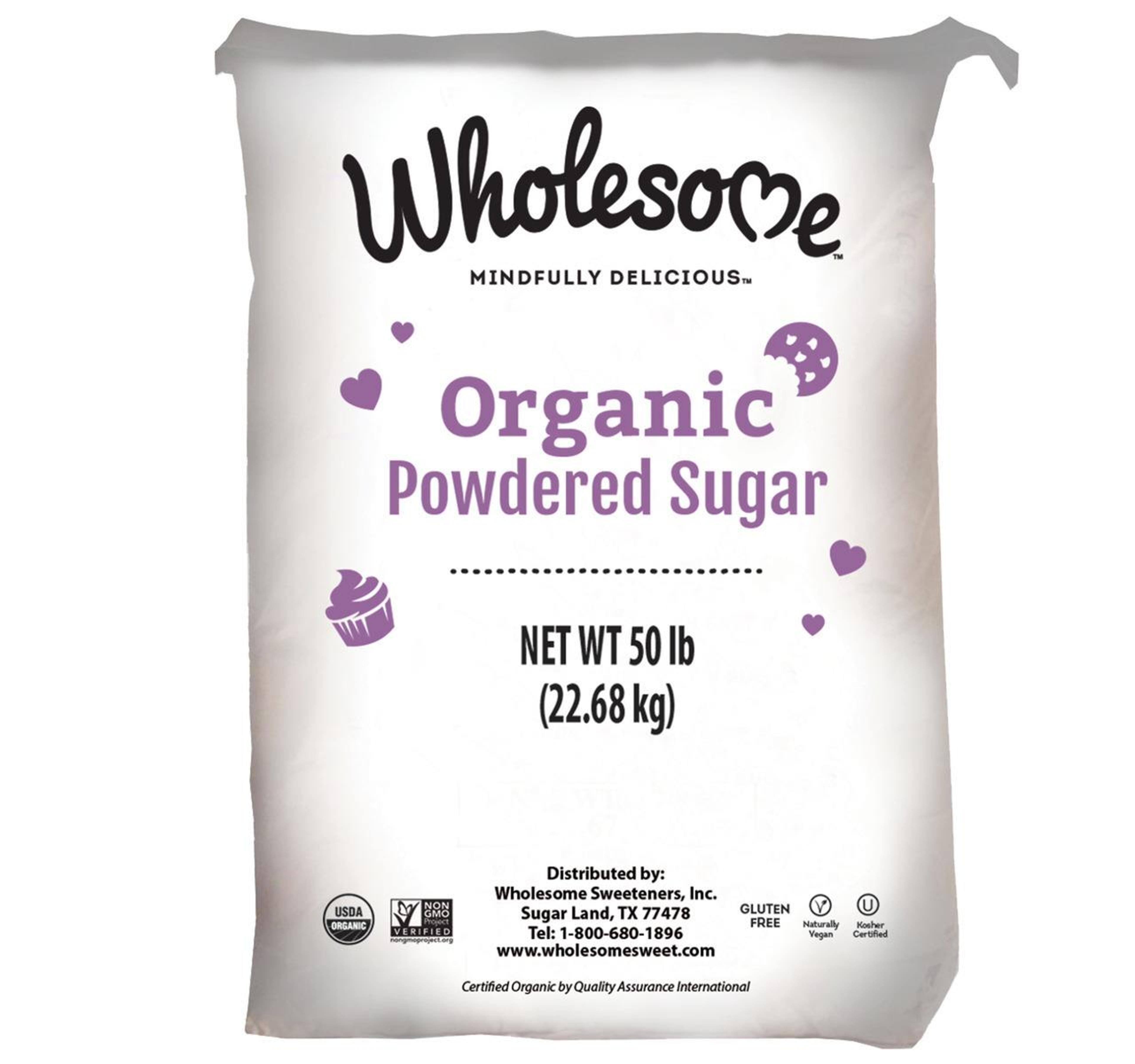 Organic Powdered Sugar 50lb