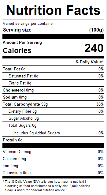 nutrition