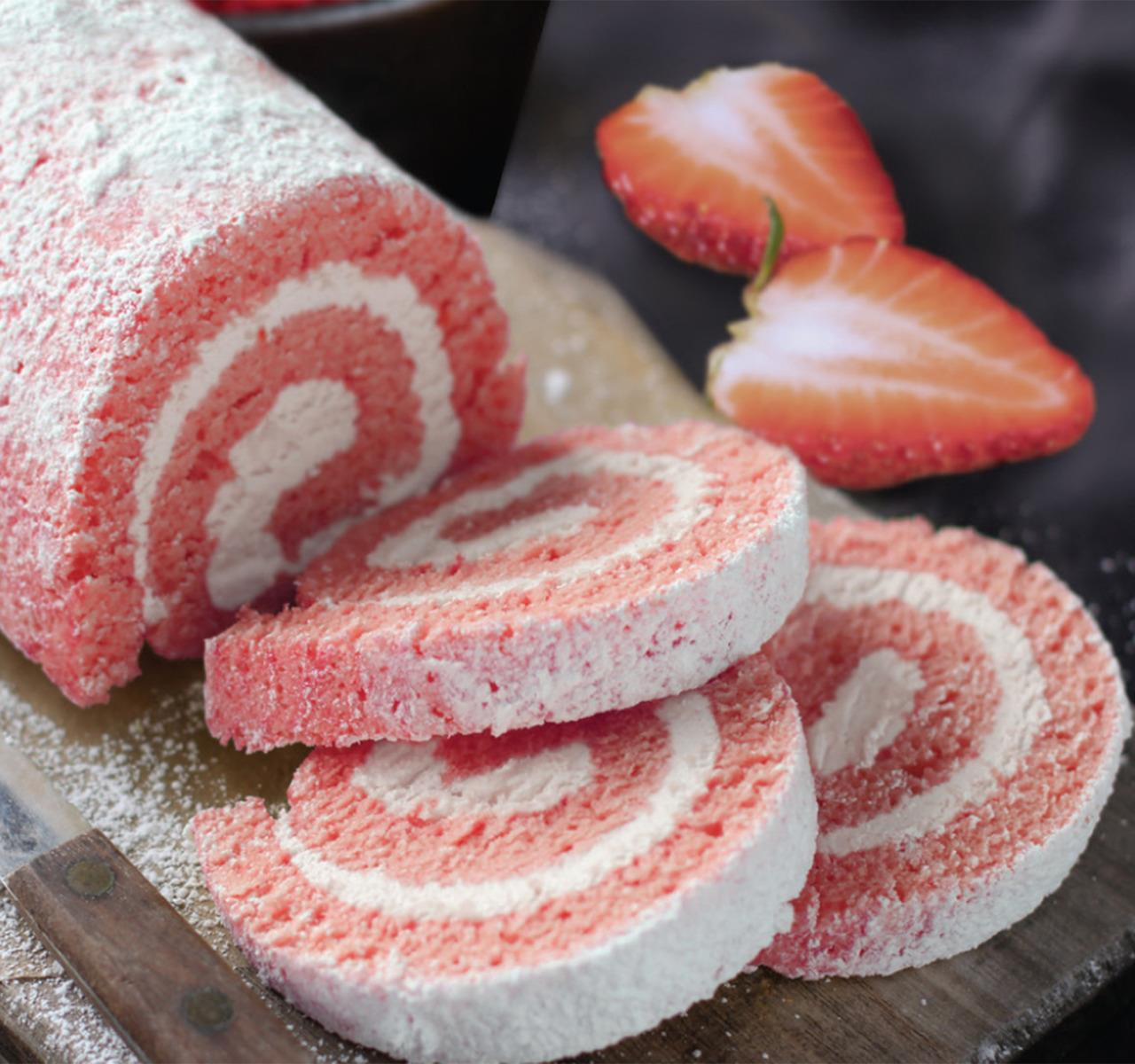 Strawberry Cheesecake Cake Roll 8/19.5oz