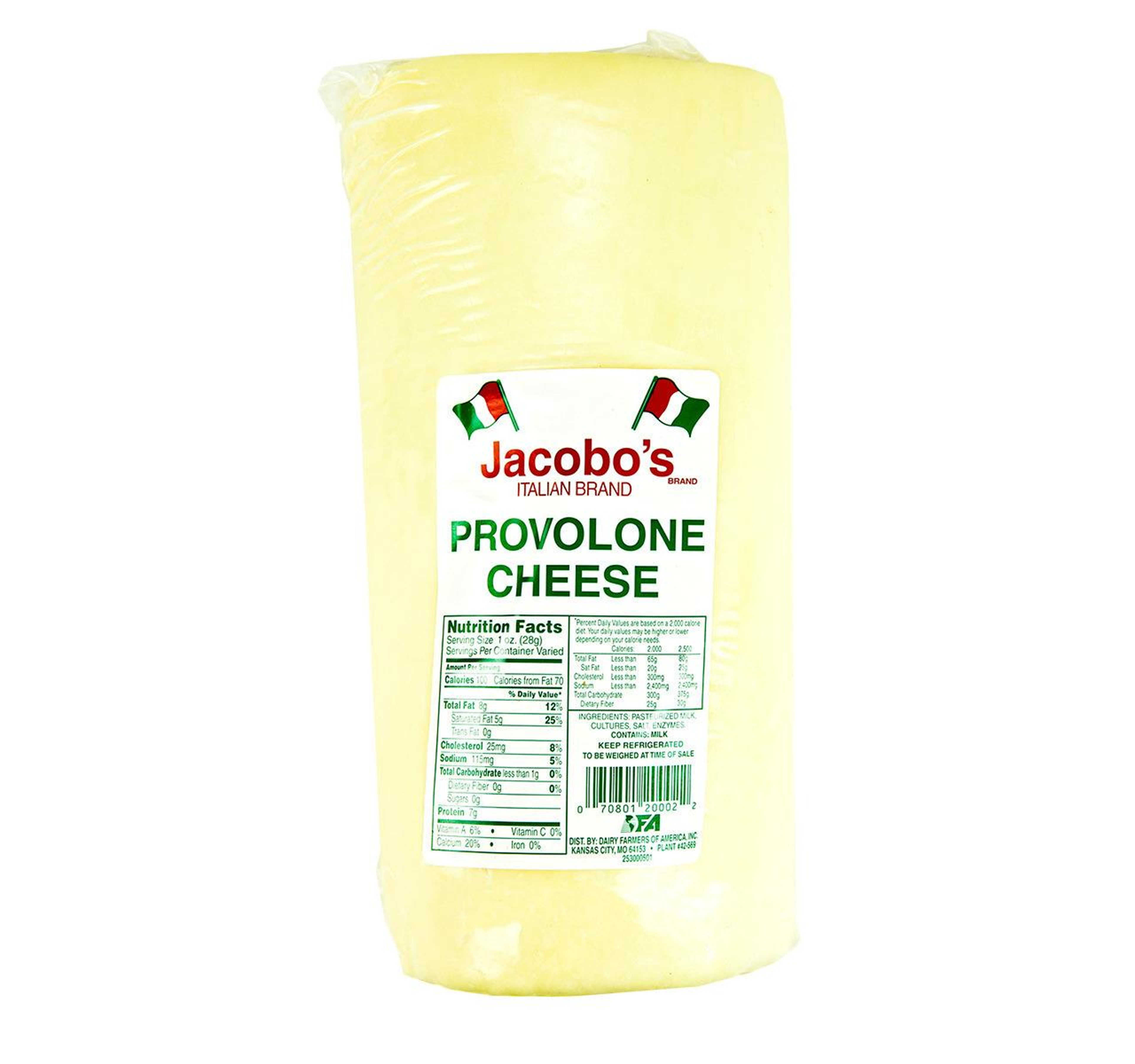 Provolone Cheese 6/6lb