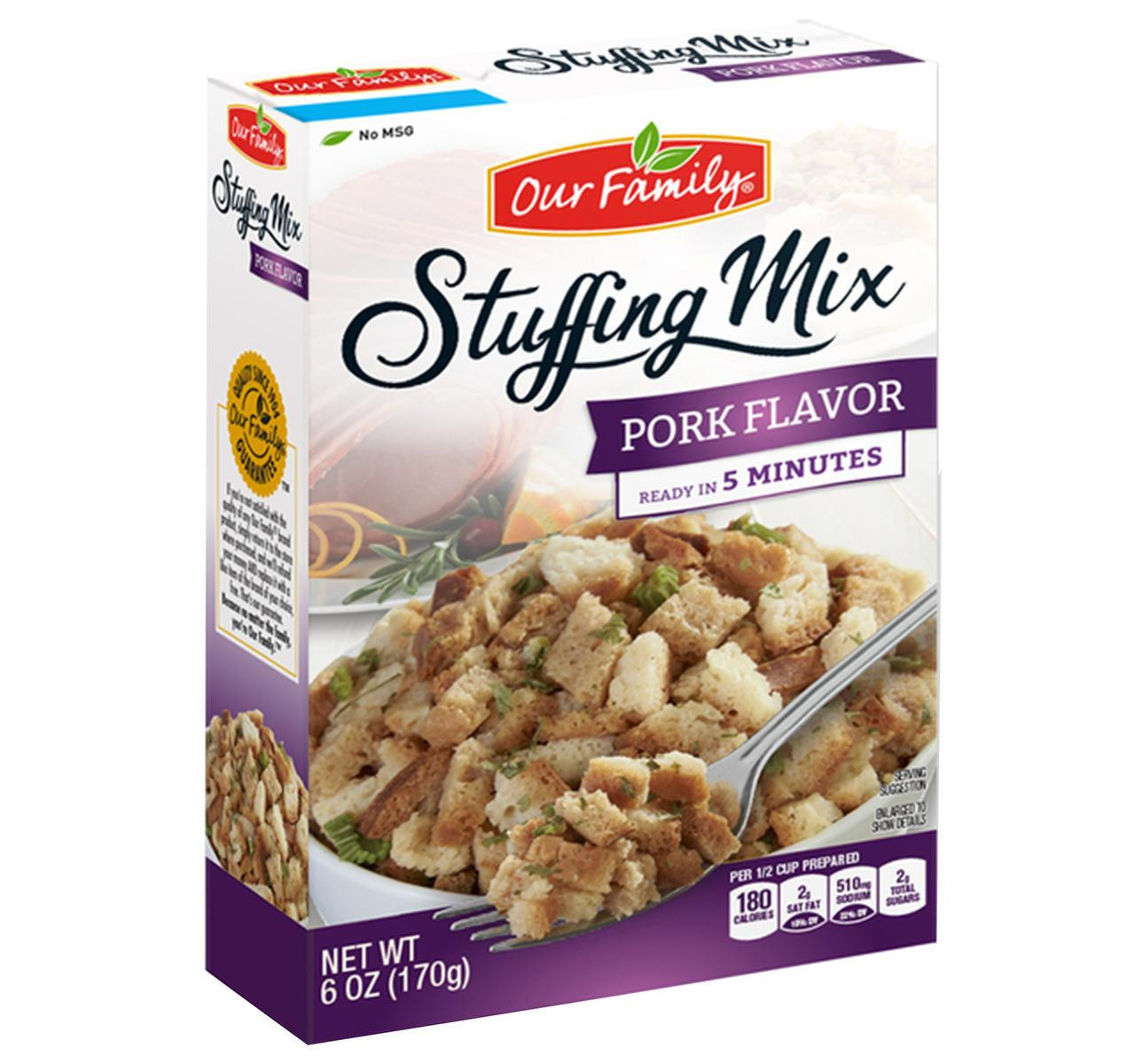 Pork Stuffing Mix 12/6oz