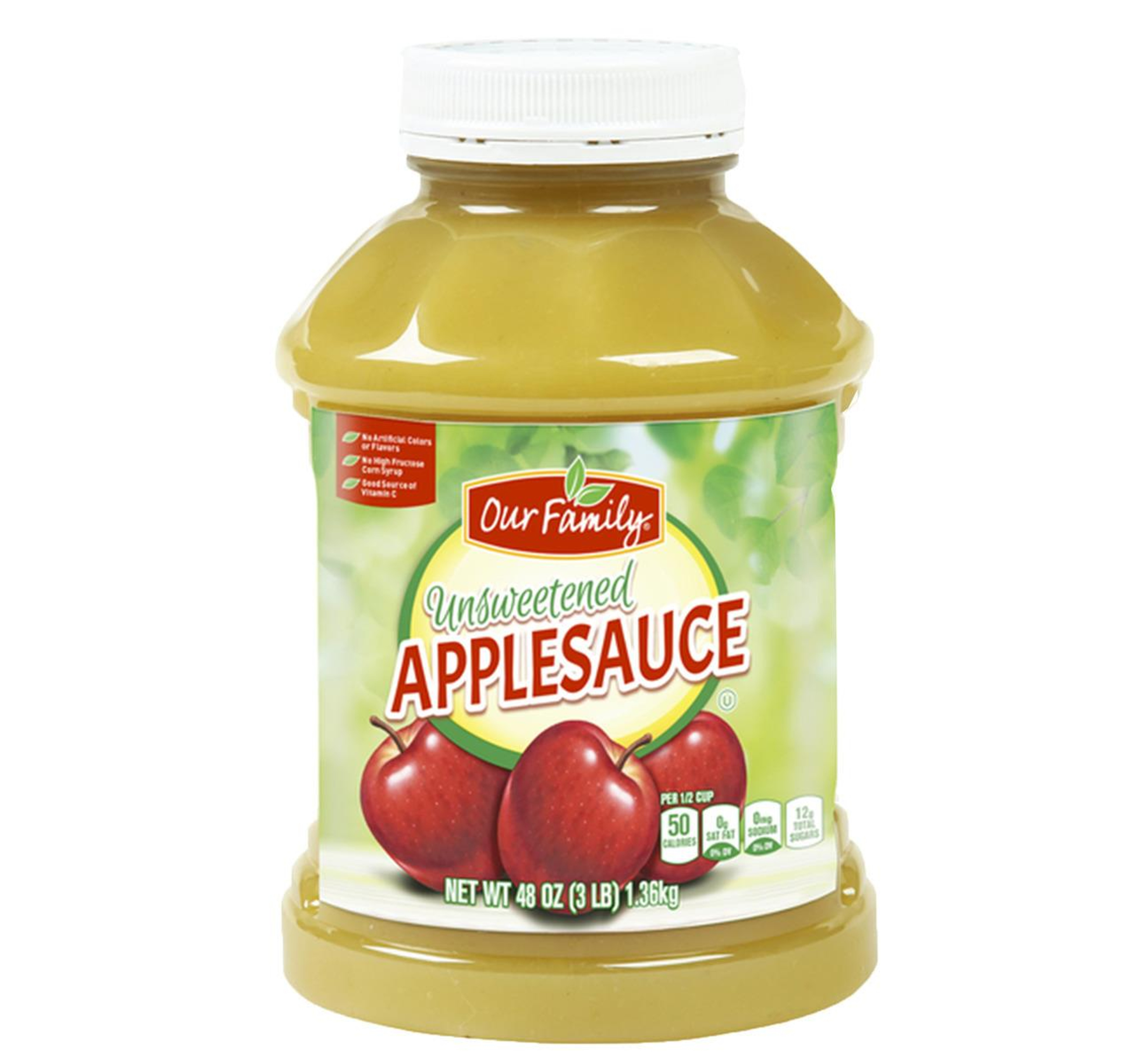 Unsweetened Applesauce 8/48oz