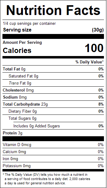 nutrition