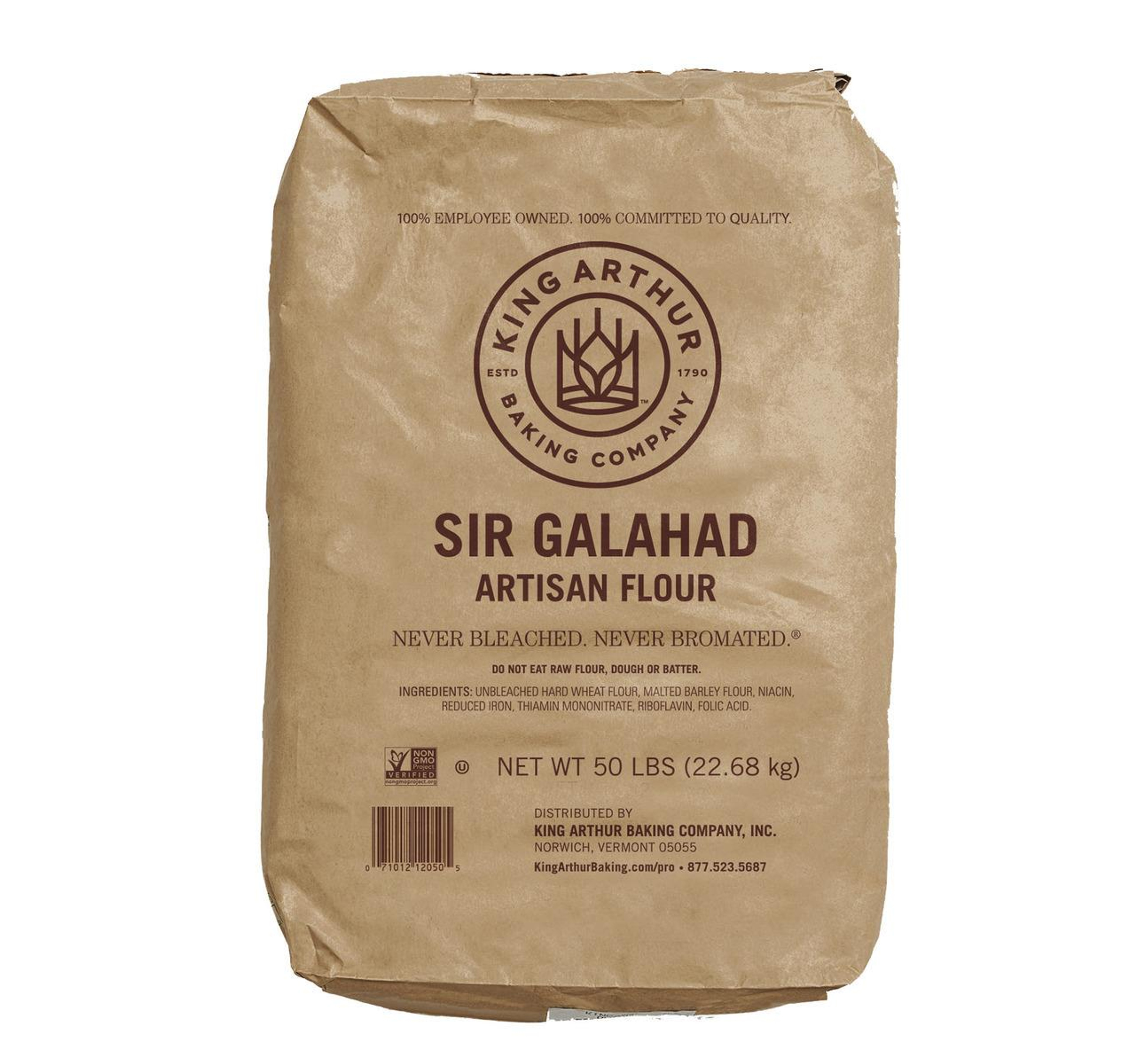 Sir Galahad Artisan Unbleached All Purpose Flour 50lb